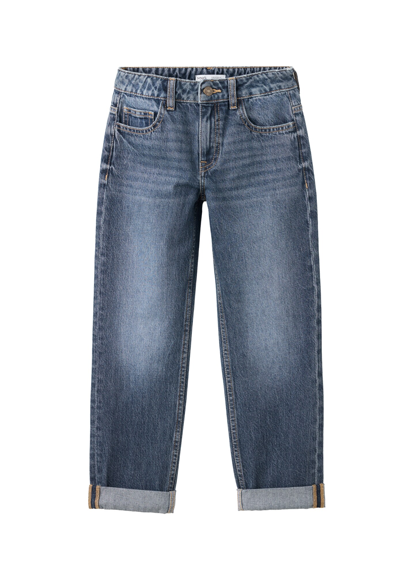 MANGO KIDS Jeans albastru