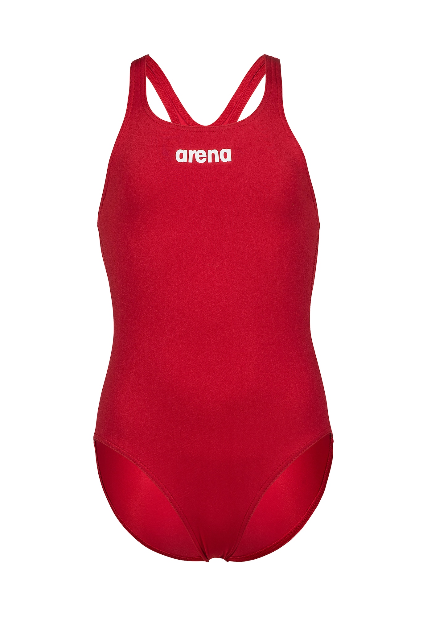 ARENA Costum de baie întreg TEAM PRO SOLID  roșu / alb