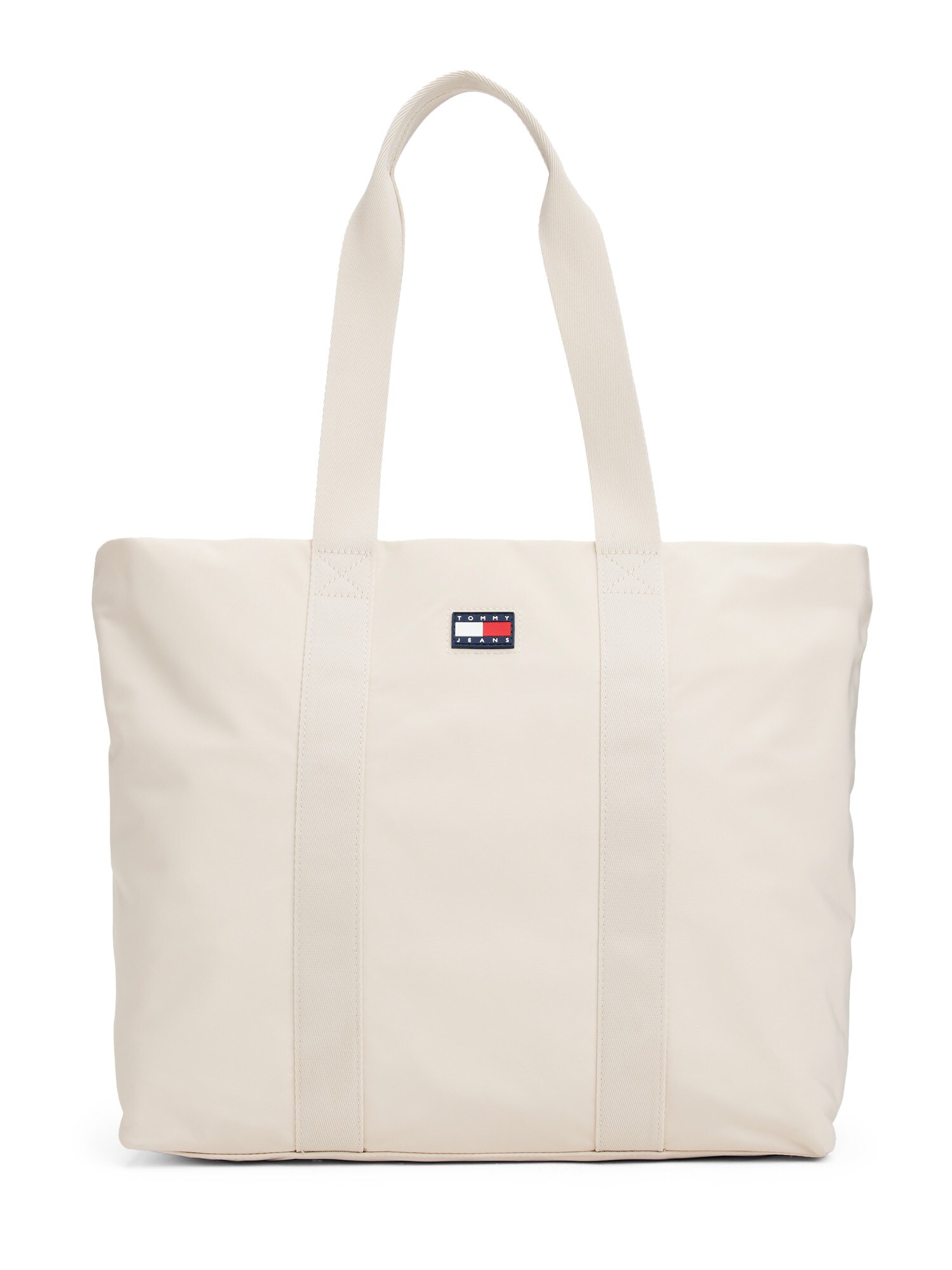 Tommy Jeans Plase de cumpărături  bej / bleumarin / roșu / alb