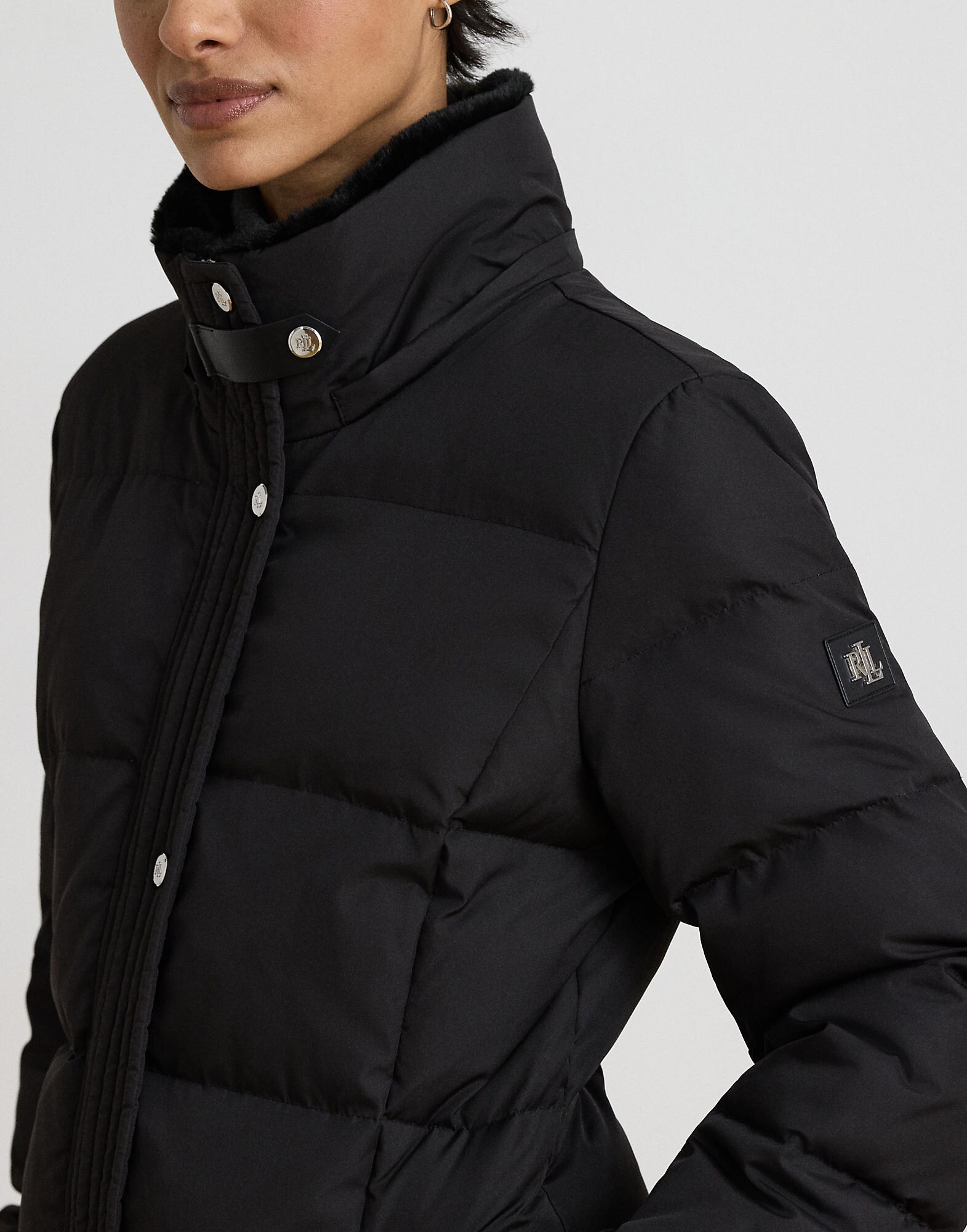 Lauren Ralph Lauren Abrigo de invierno  negro – imagen 16