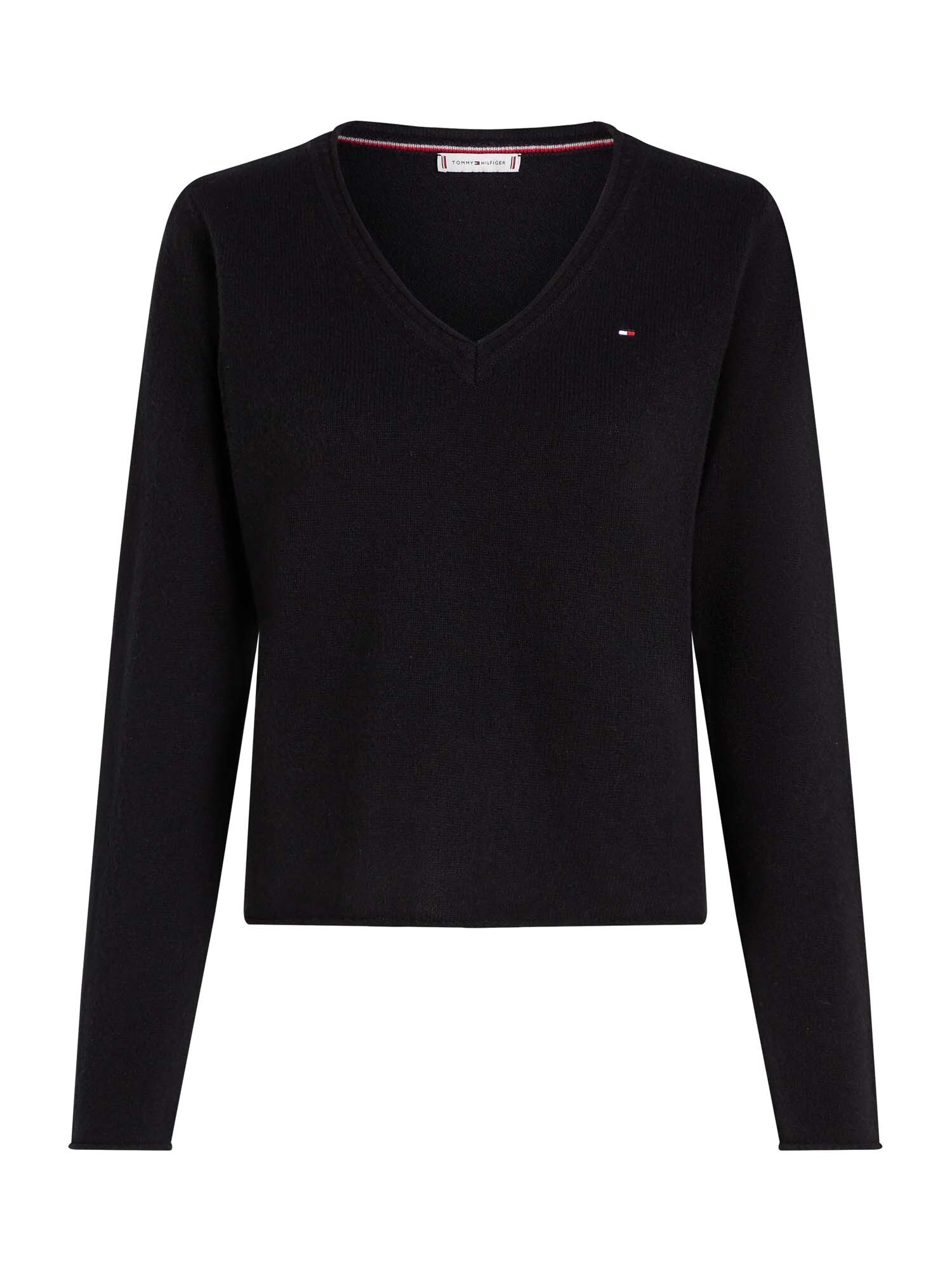 TOMMY HILFIGER Pulover  negru