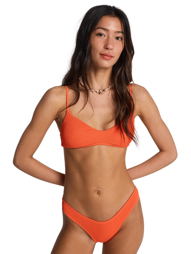 BILLABONG Bikinitop 'Summer High V' Damen Größe 90 dunkelorange
