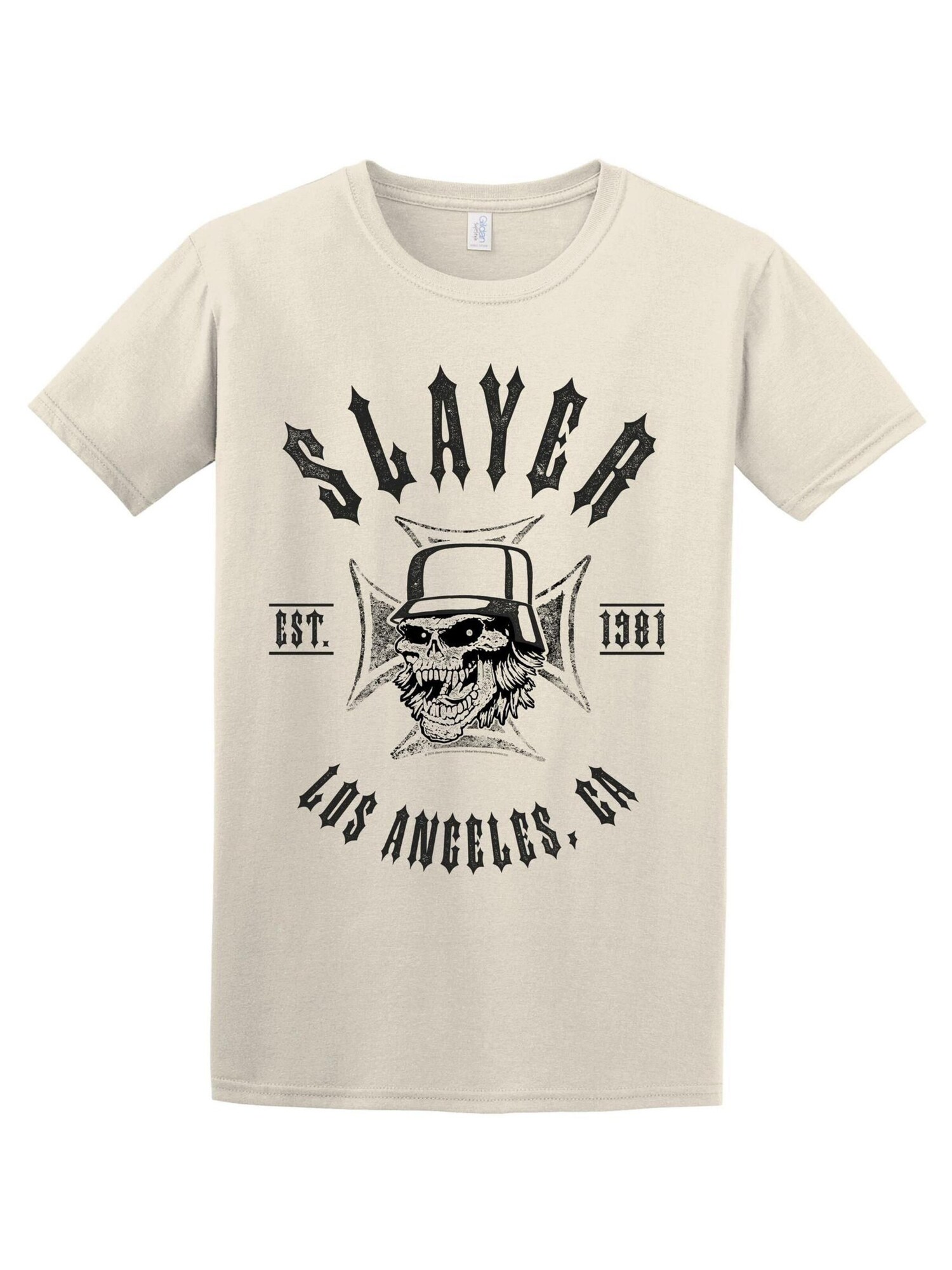 Slayer Camiseta 'Slayer EST.1981 T-Shirt' blanco natural – imagen 1