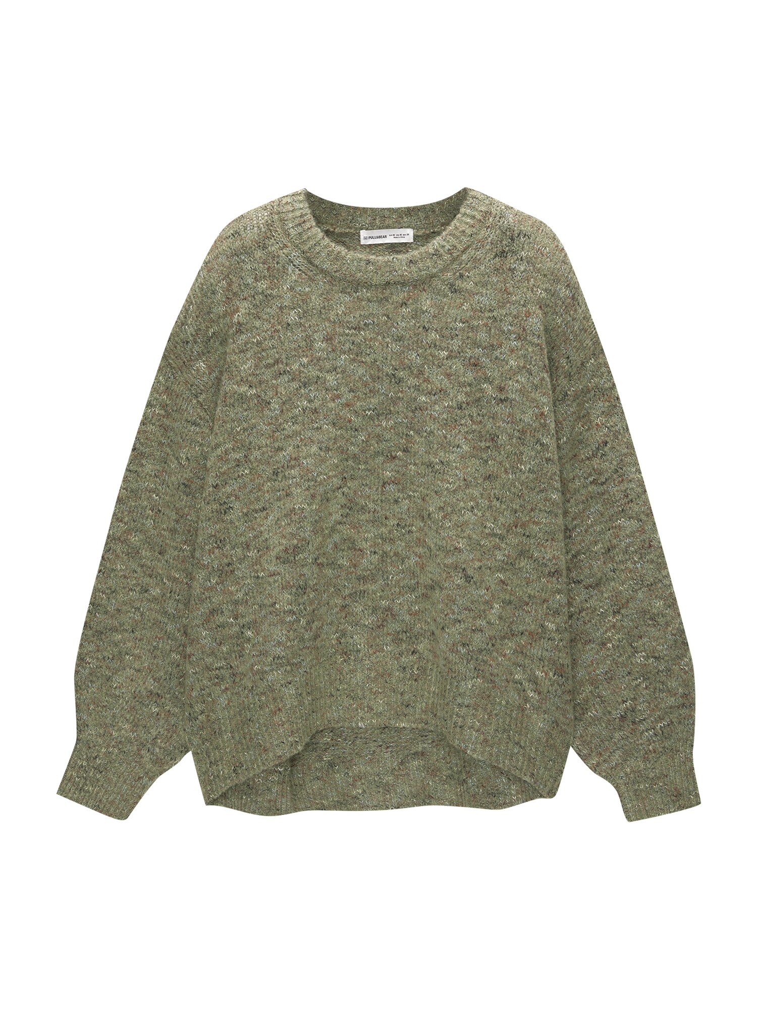 Pull&Bear Pulóver  barna / menta / pasztellzöld / sötétzöld akciós termékkép 1