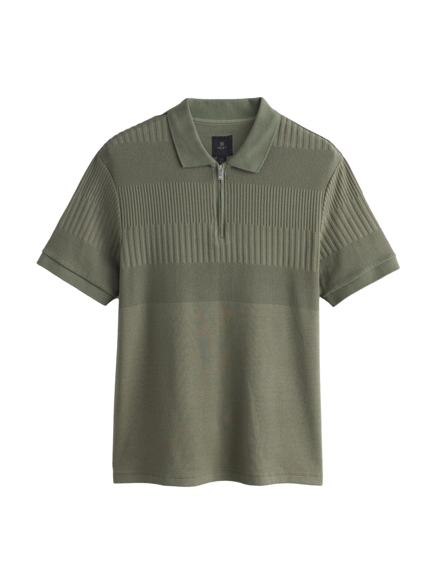 Next Shirt Olijfgroen