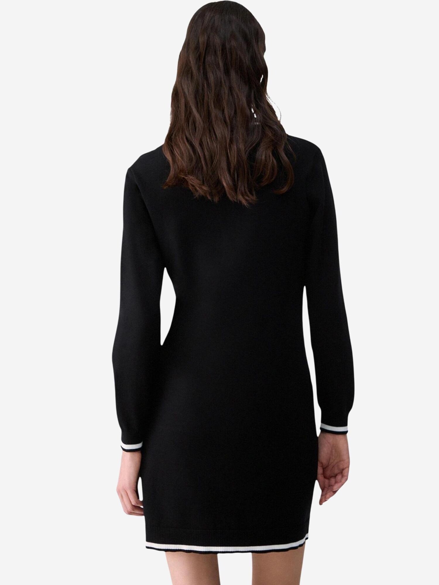 Liu Jo Vestido negro / blanco – imagen 2
