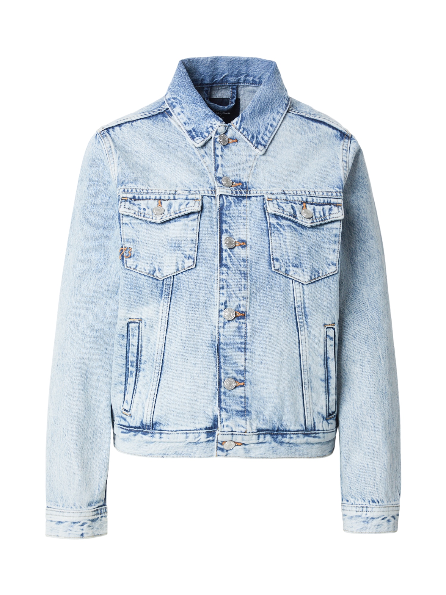 Pepe Jeans Prechodná bunda 'Crescent'  modrá denim