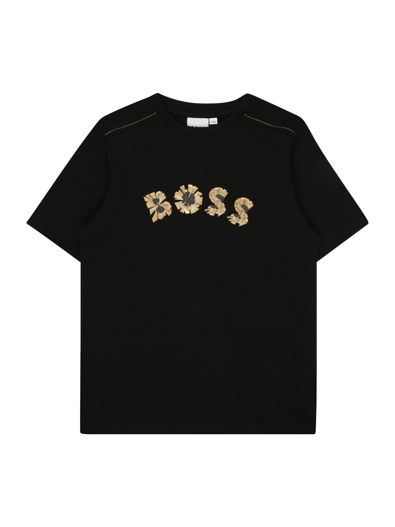 BOSS Kidswear Camisola  castanho claro / preto