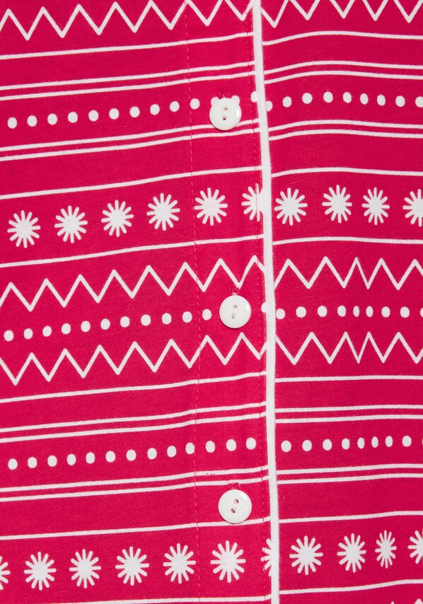 LASCANA, Pizsama 'XMas Dog Classic', piros, 2 kép a 7 közül