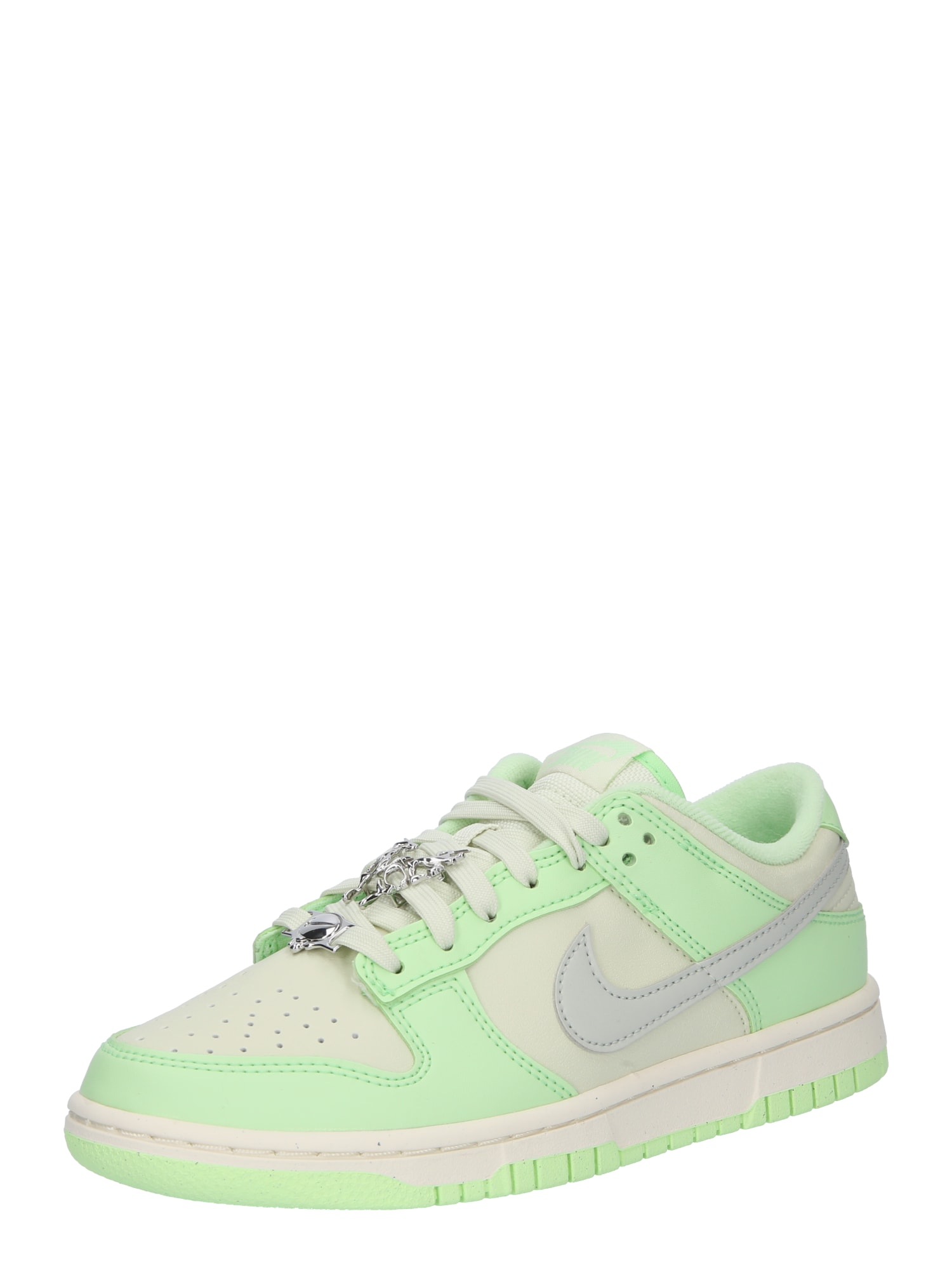 Nike Sportswear Nizke superge 'DUNK'  svetlo siva / svetlo zelena / off-bela