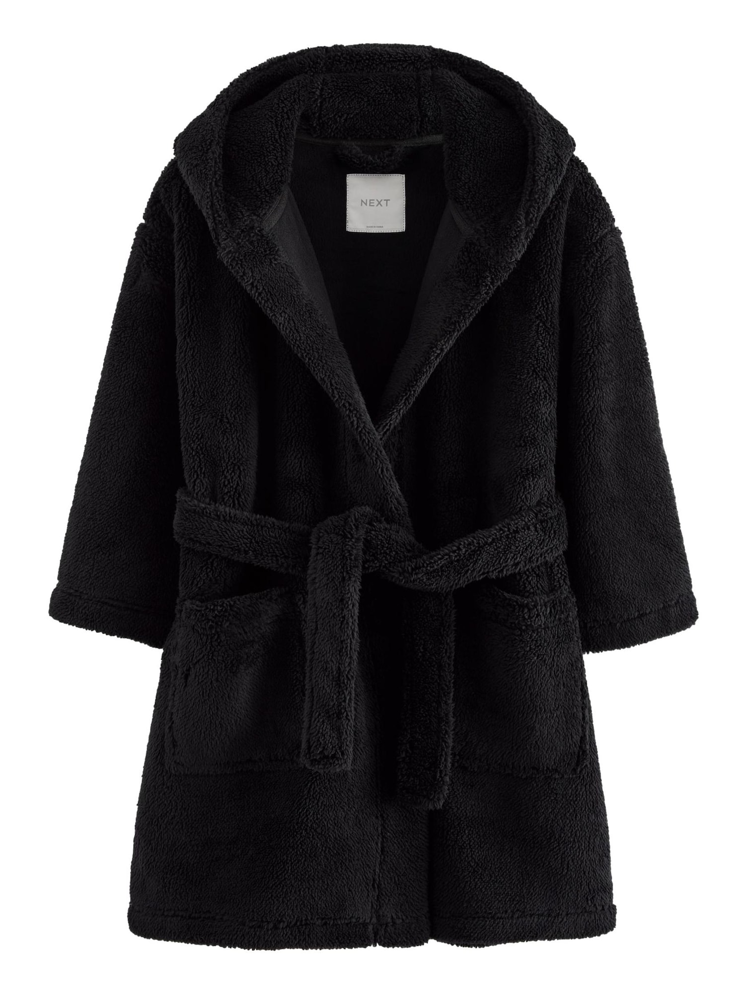 Next Halat de baie  negru