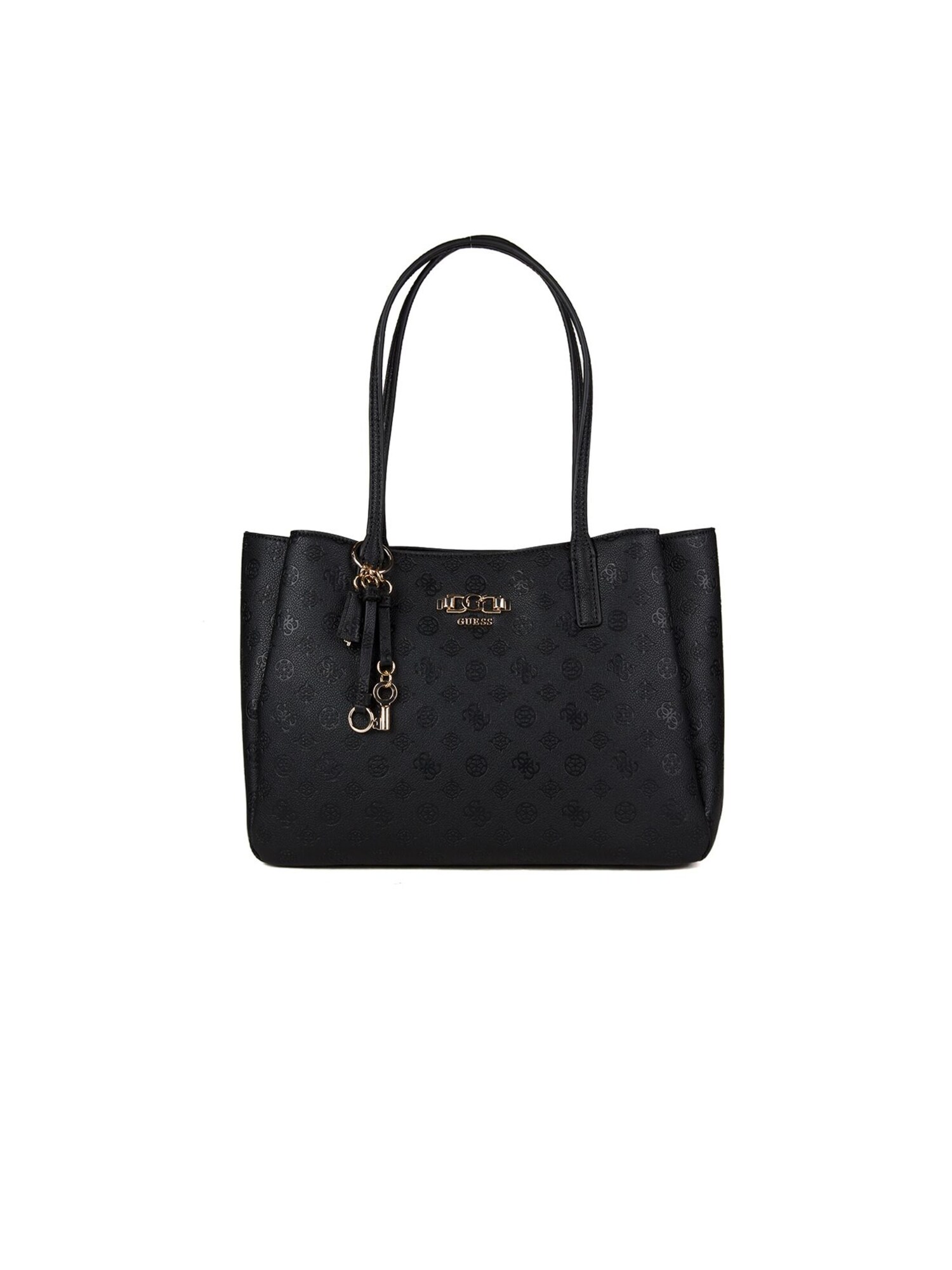 GUESS Bolso de mano 'Anise Multi Comp Tote'  negro
