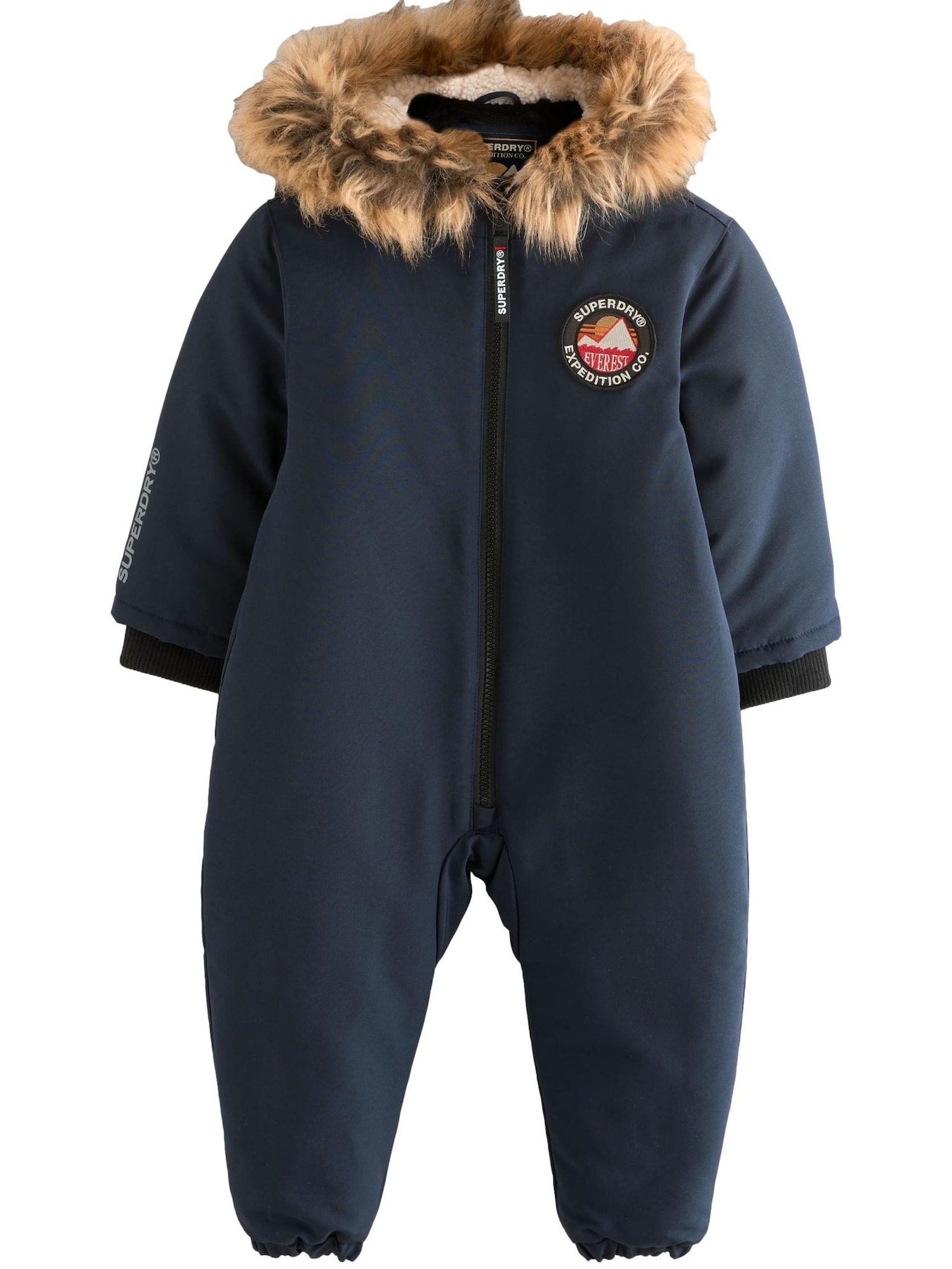 Superdry & Co Salopetă Everest  bleumarin / roșu / alb