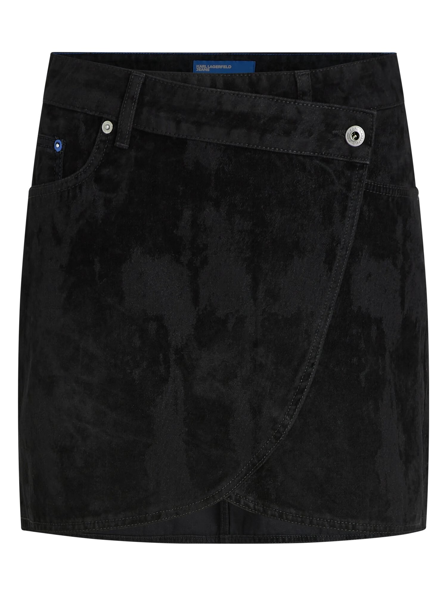 KARL LAGERFELD JEANS Fustă negru denim