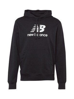 New Balance Sweatshirt ‘Essential’ Zwart / Wit