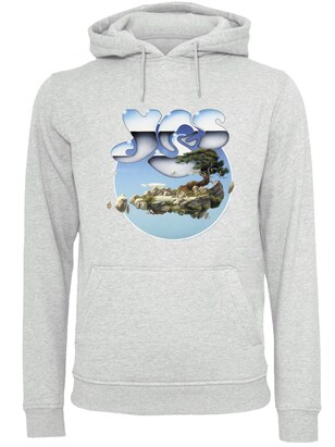 F4NT4STIC Sweatshirt ‘YES Chrome Island’ Blauw / Lichtblauw / Grijs gemêleerd / Donkergroen