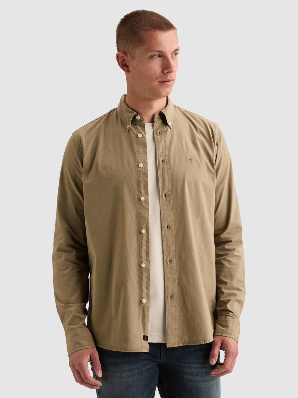 Skjorta 'American Classic shirt in poplin with stretch'