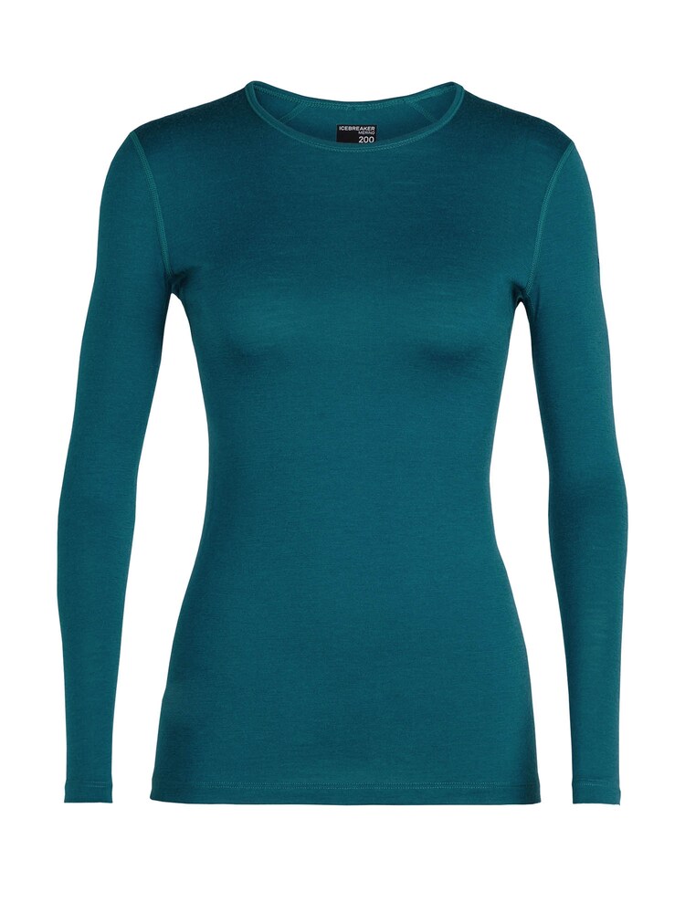 ICEBREAKER Funkcionális felső '200 Oasis' Női kék , Méret XL