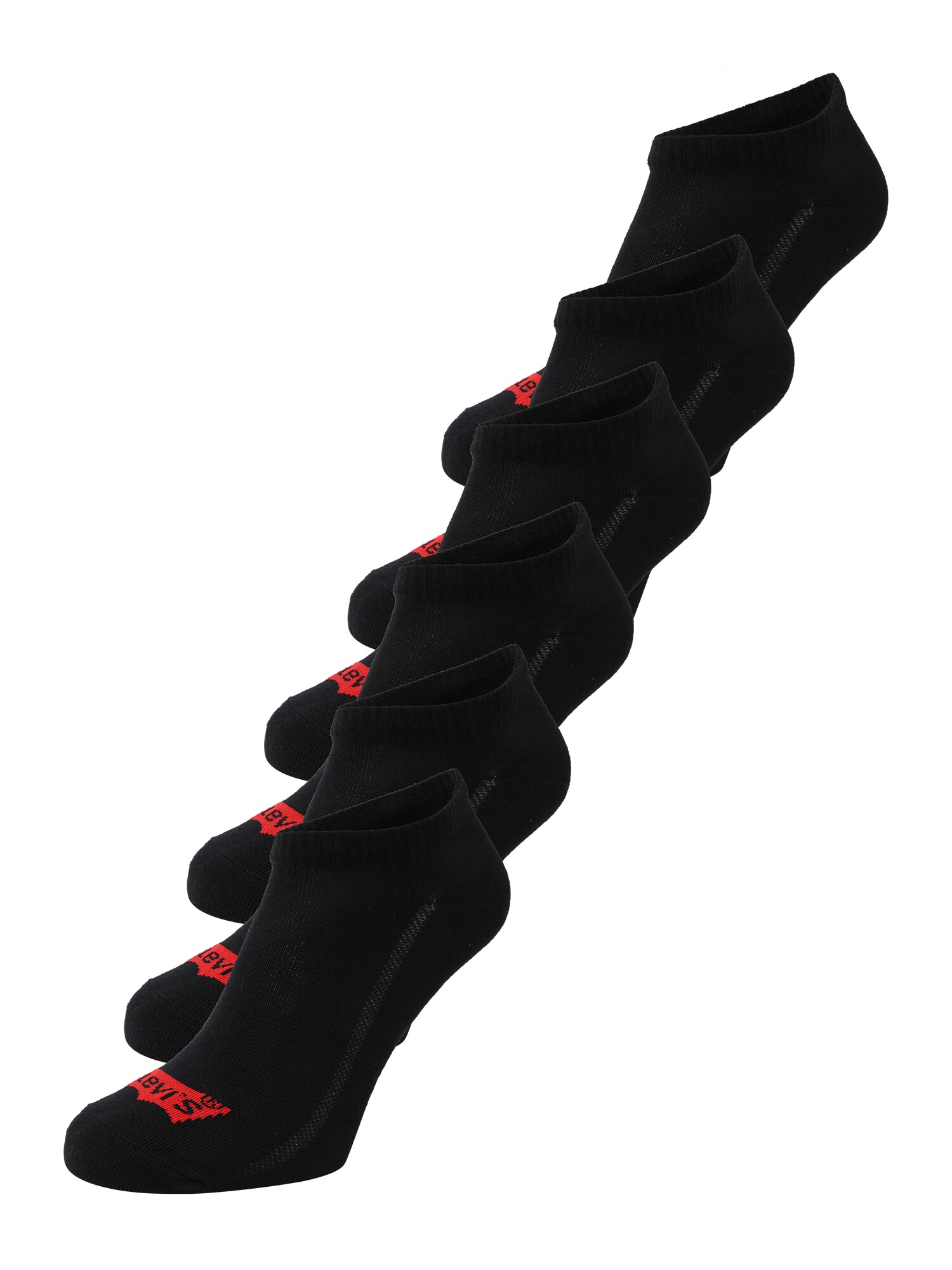 LEVIS ® Șosete  sângeriu / negru