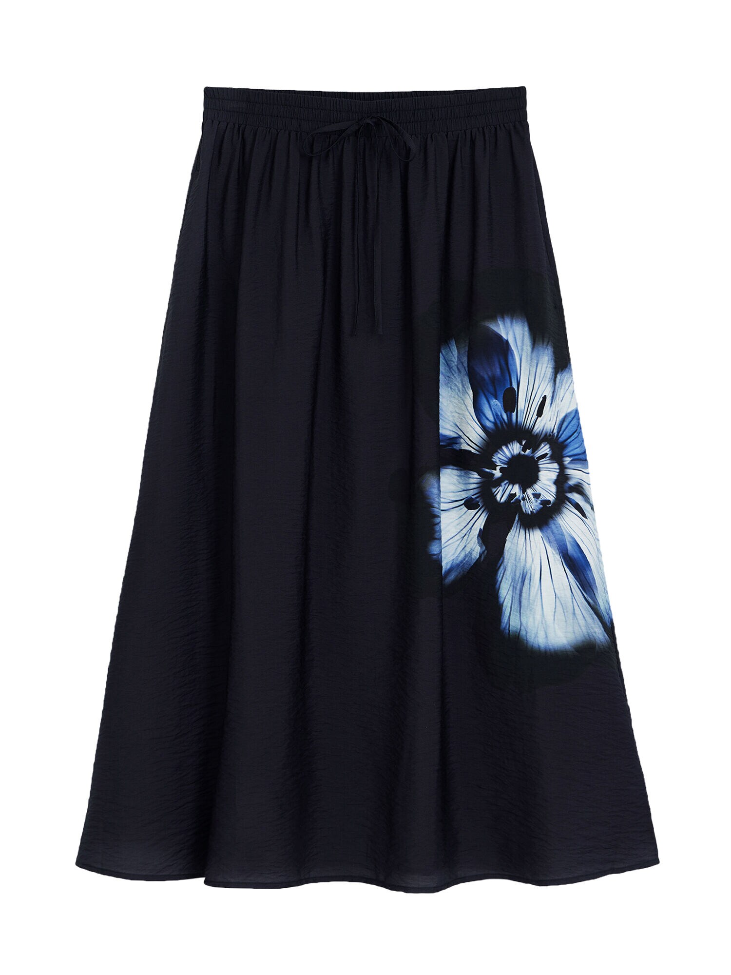 Desigual Fustă  albastru amestec / negru