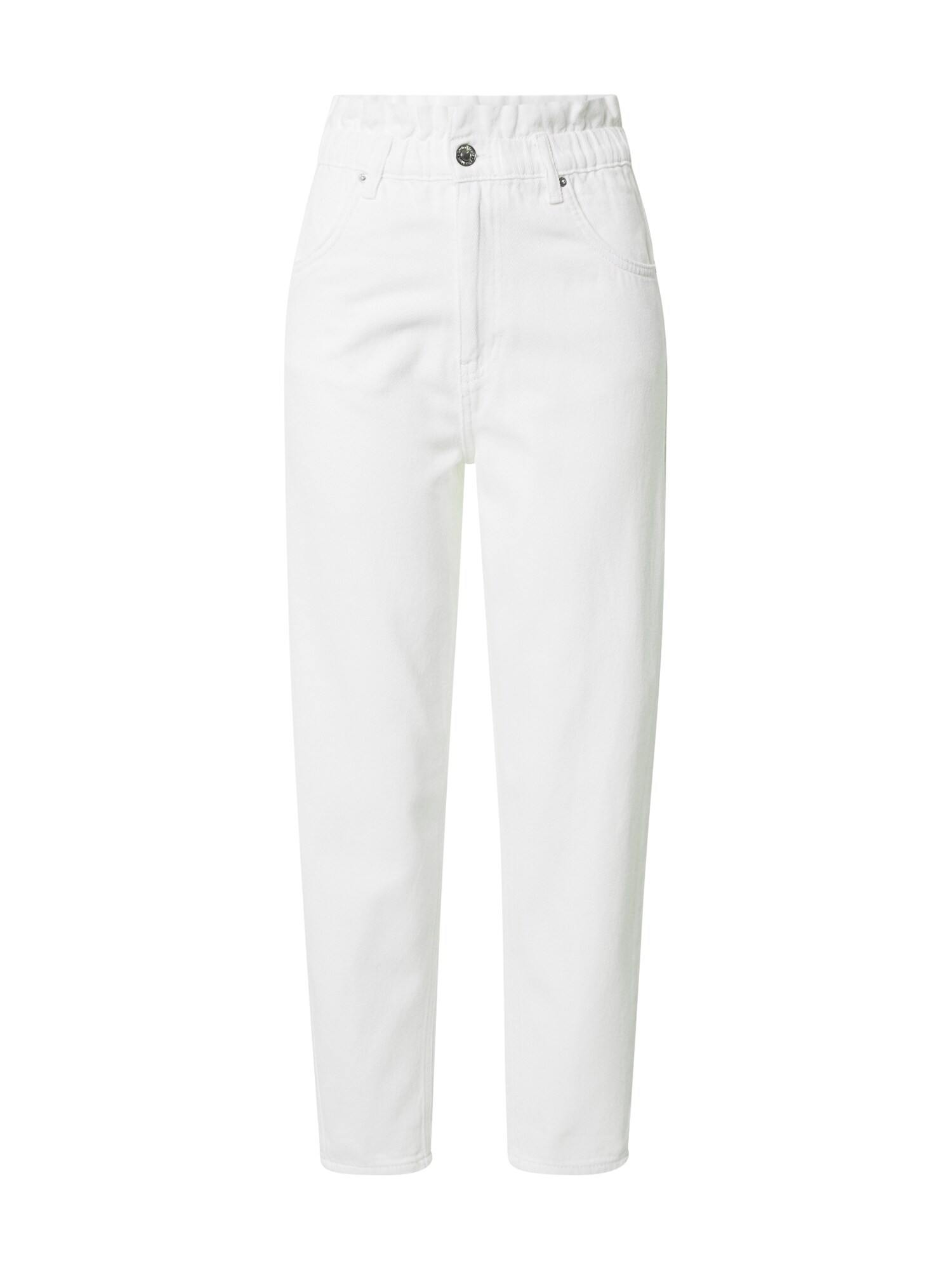 Gina Tricot Džinsai  balta