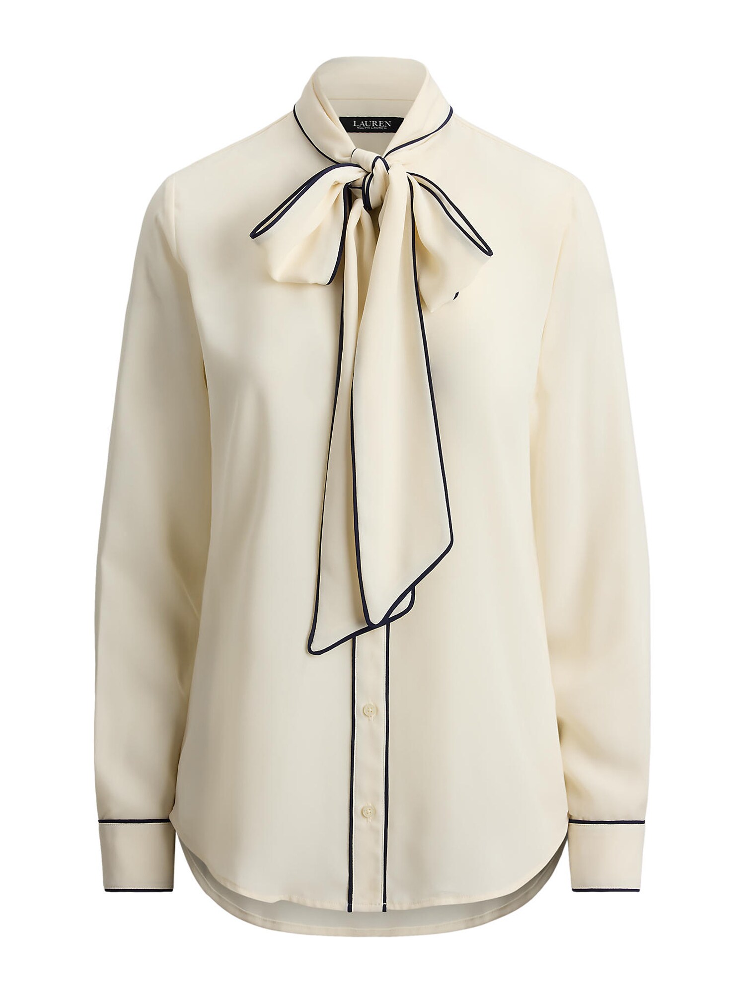 Lauren Ralph Lauren Bluză FREDELLA  fildeş / bleumarin