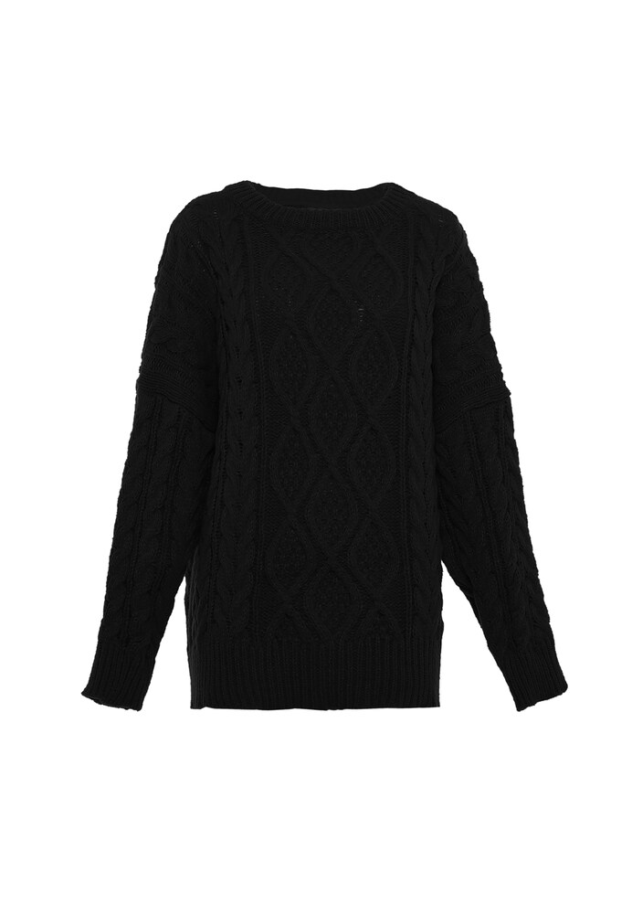 BLONDA Pullover Damen Größe XS/S schwarz