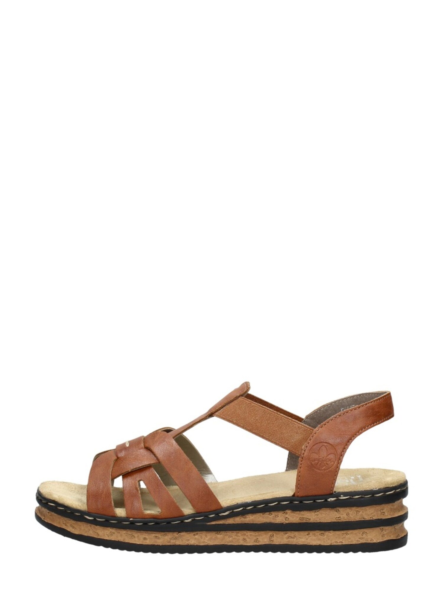 Rieker Sandaal 'Comfortabel' Cognac