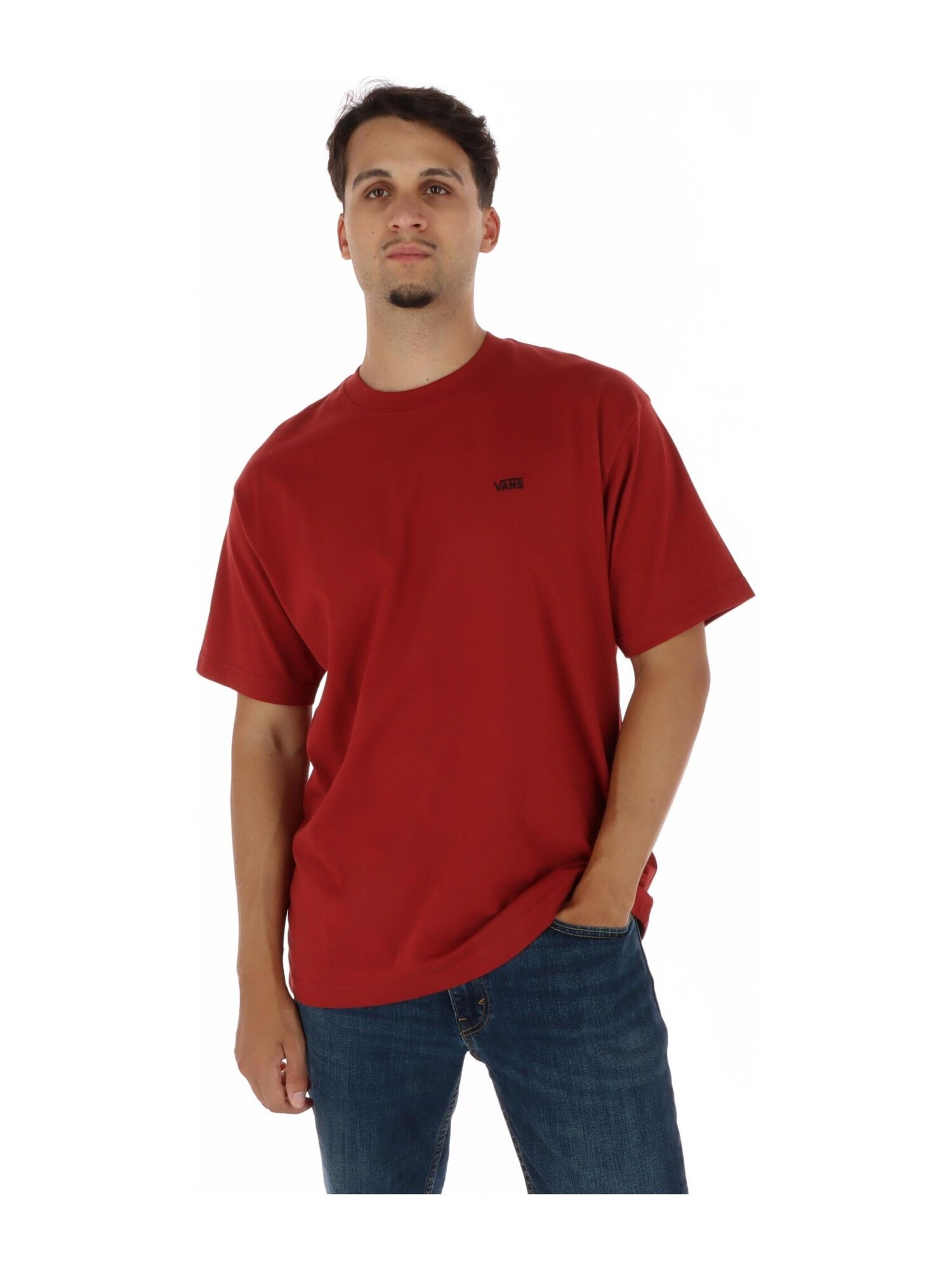 VANS Camiseta 'LEFT CHEST II'  rojo