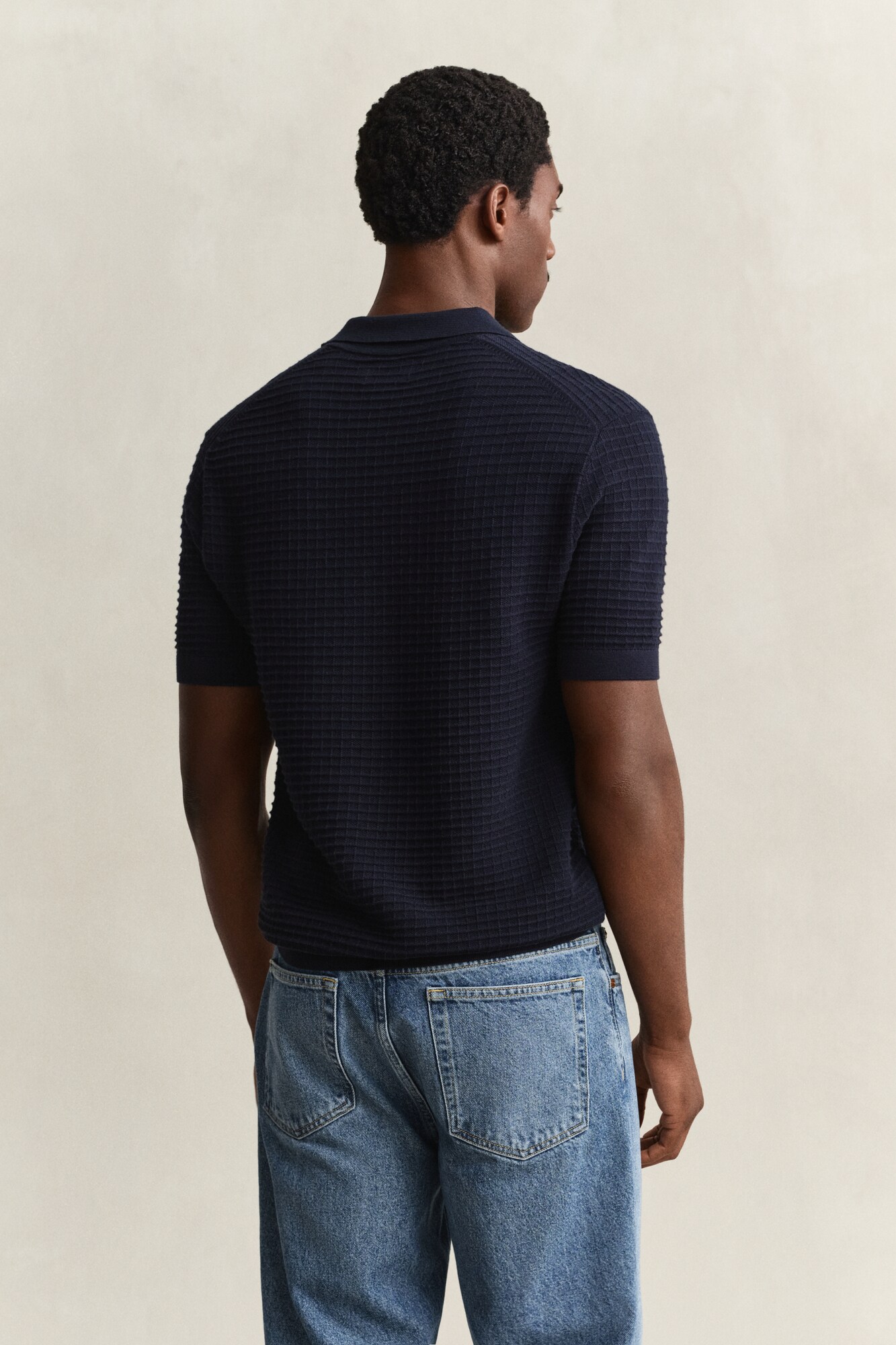 GANT Jersey azul oscuro – imagen 5