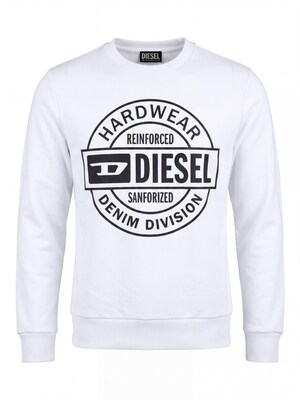 DIESEL Jersey 'S-GIR 250207'  blanco