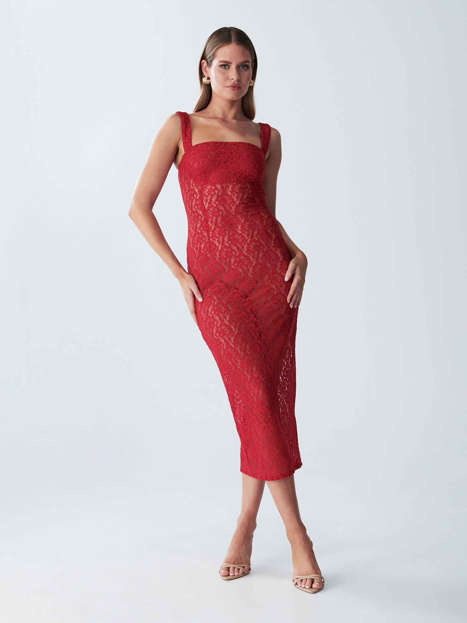 BWLDR Rochie NALA  roșu