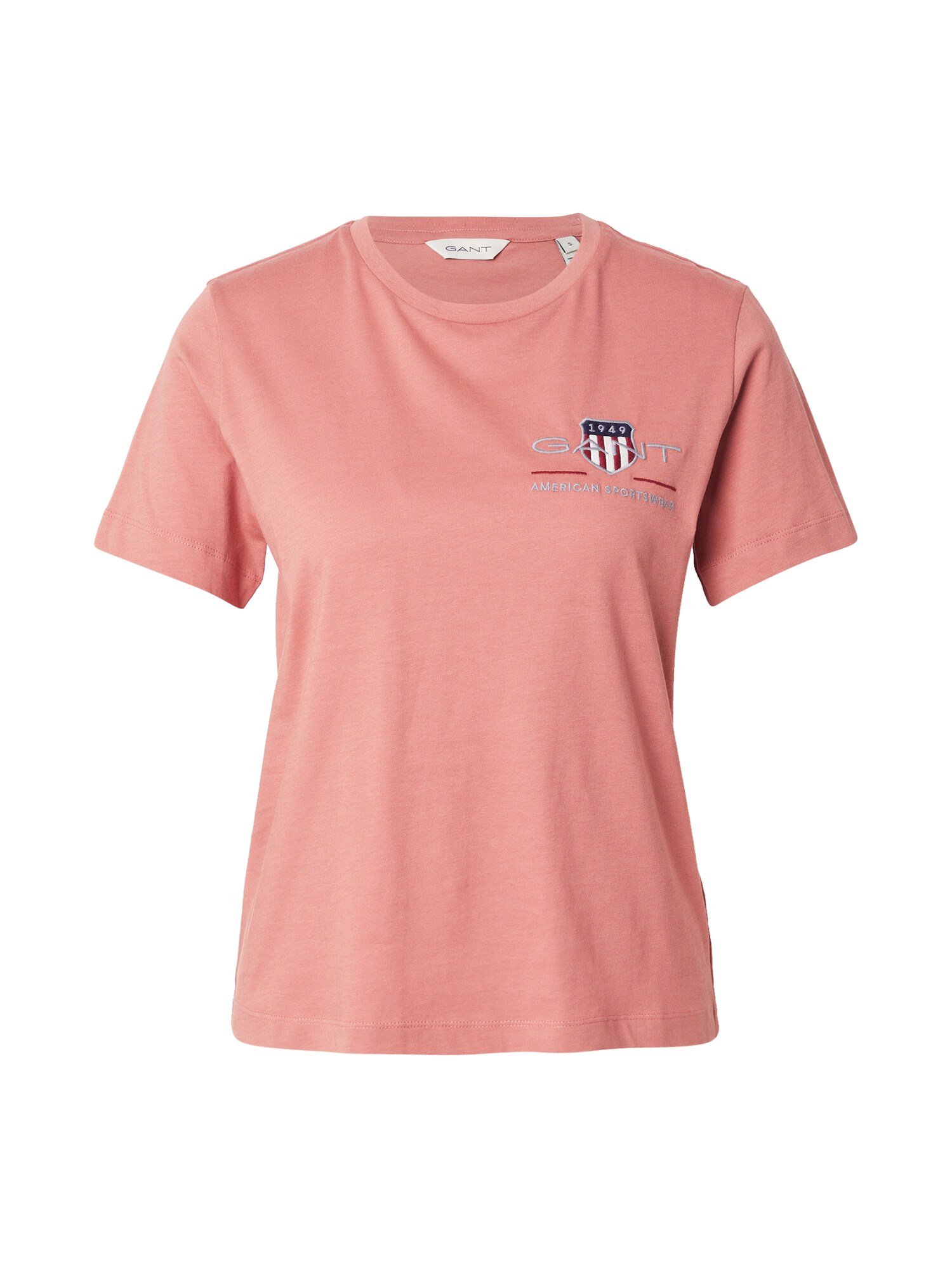 GANT Tricou  bleumarin / corai / roșu / alb