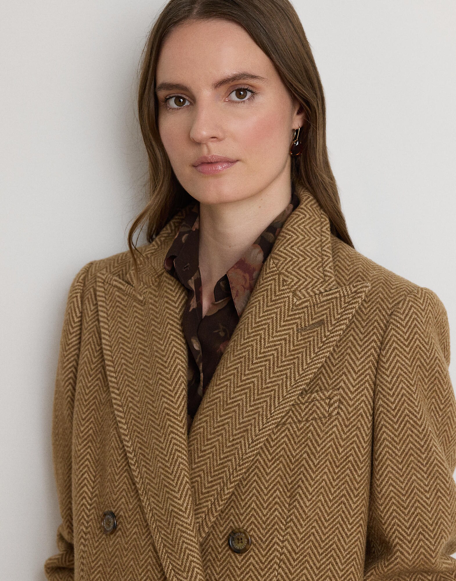 Lauren Ralph Lauren Abrigo de entretiempo  marrón / umbra – imagen 4