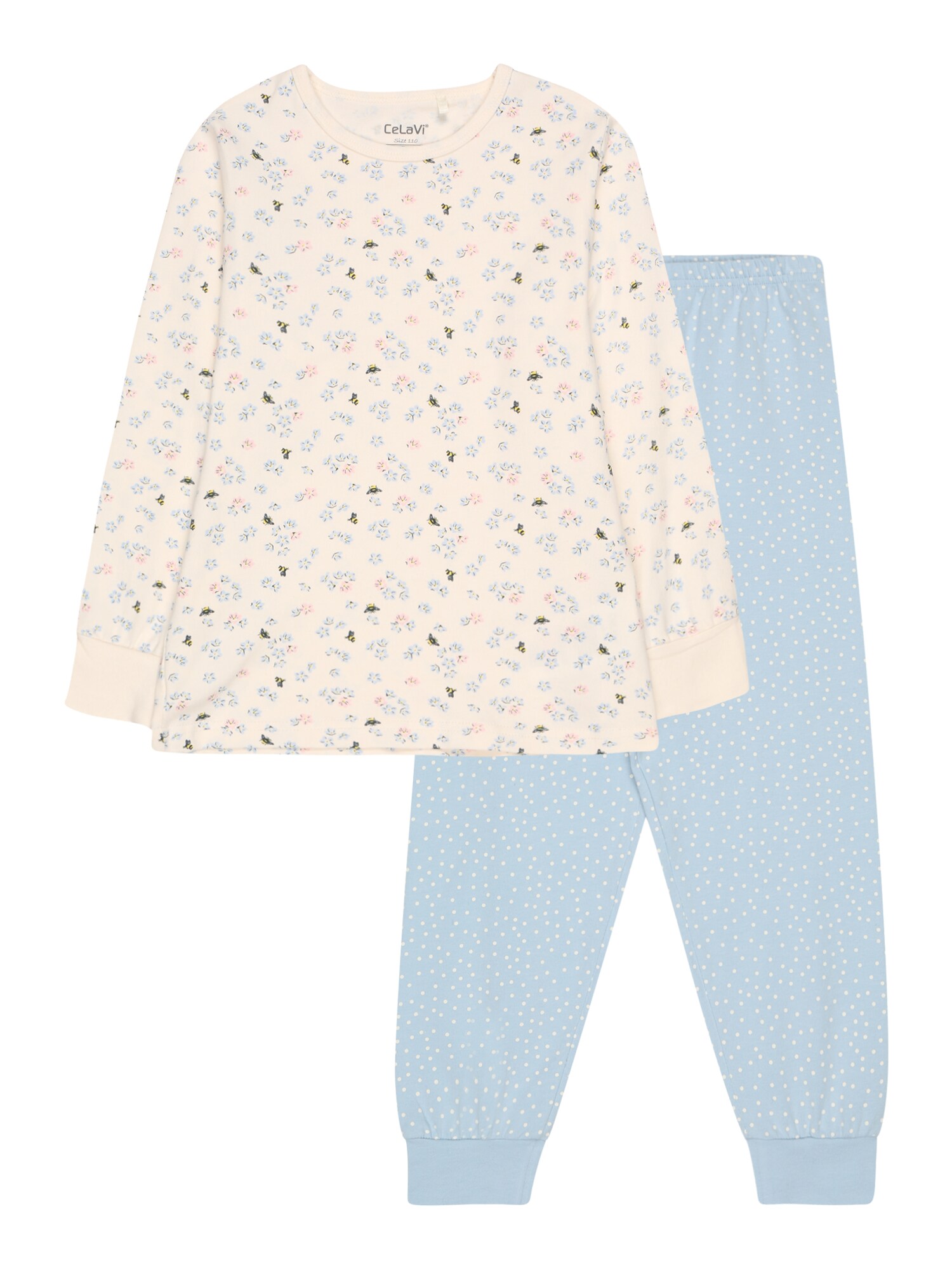 CeLaVi Miego kostiumas šviesiai mėlyna / smėlio spalva / rožių spalva / balta / žalia