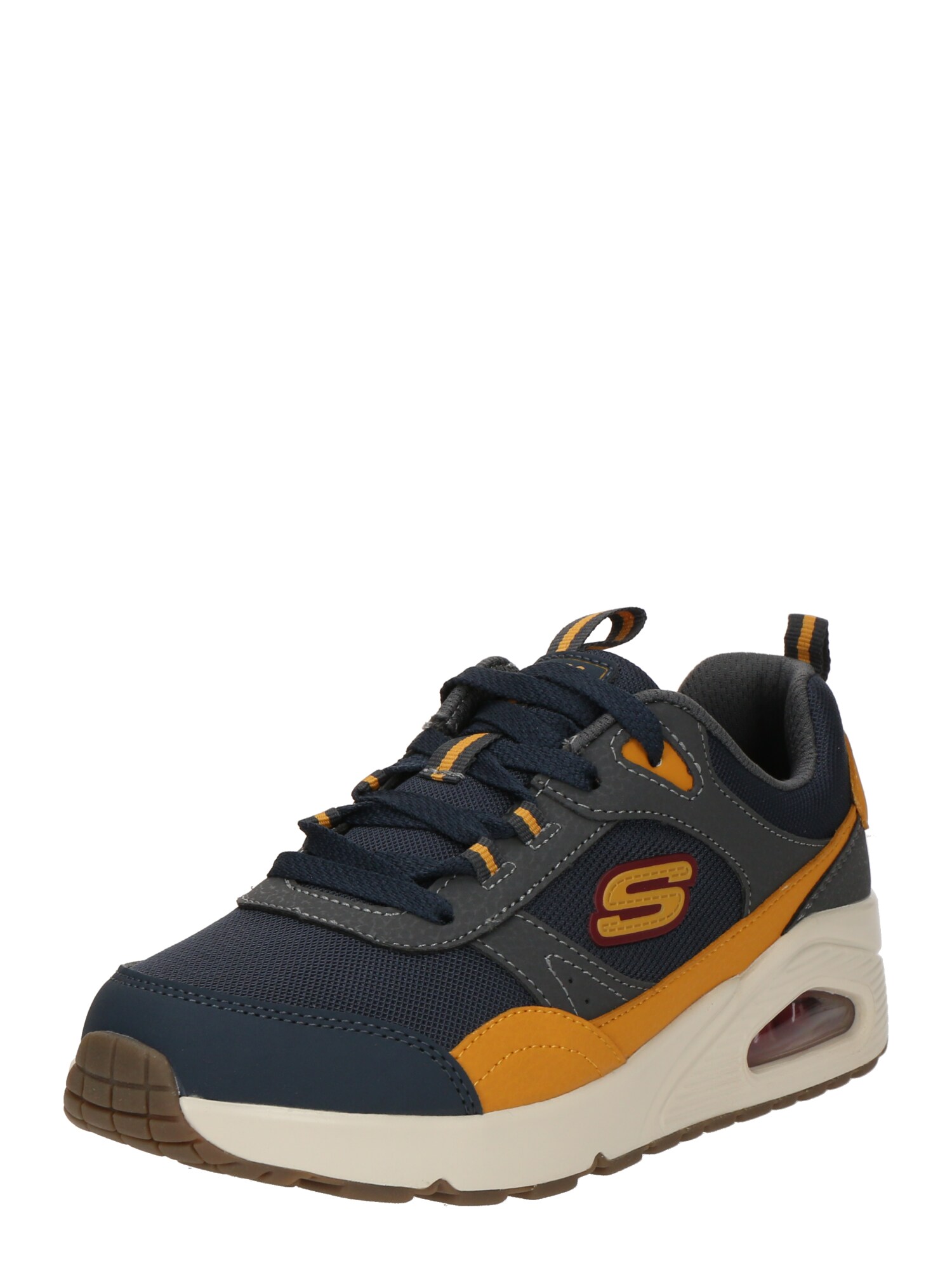 SKECHERS Sneaker UNO - RETRO-GROOVE  bleumarin / galben