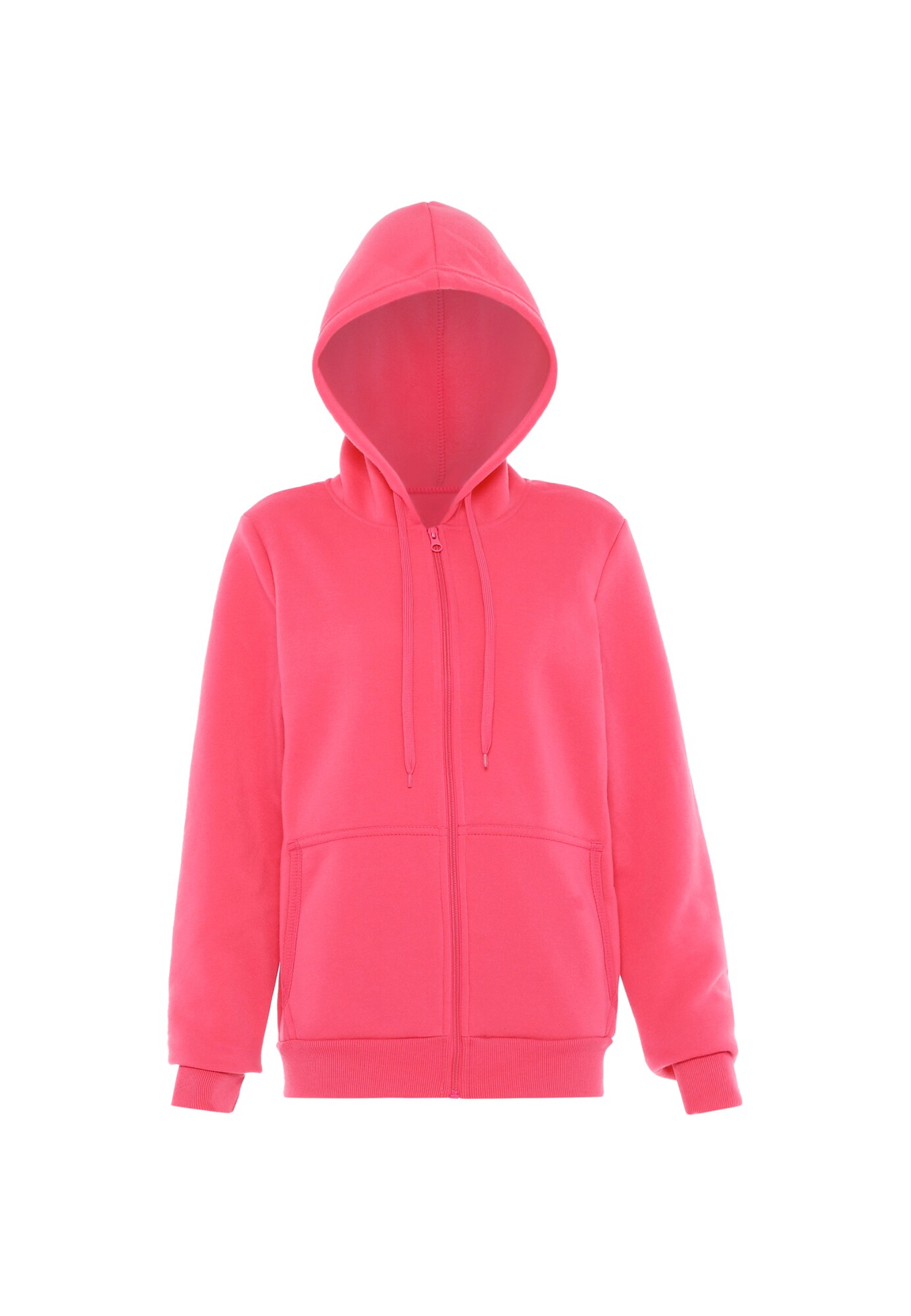 NALLY Sudadera con cremallera rosa