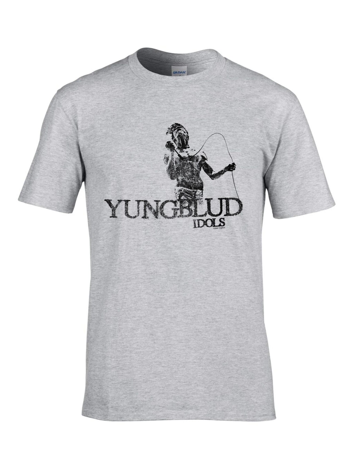 Yungblud Camiseta 'Yungblud On Stage T-Shirt' gris – imagen 1