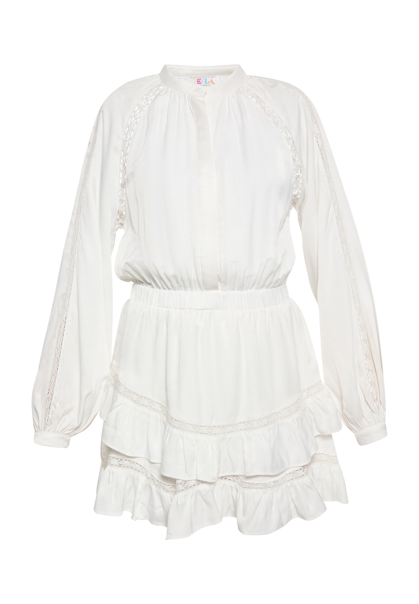 IZIA Rochie  alb lână