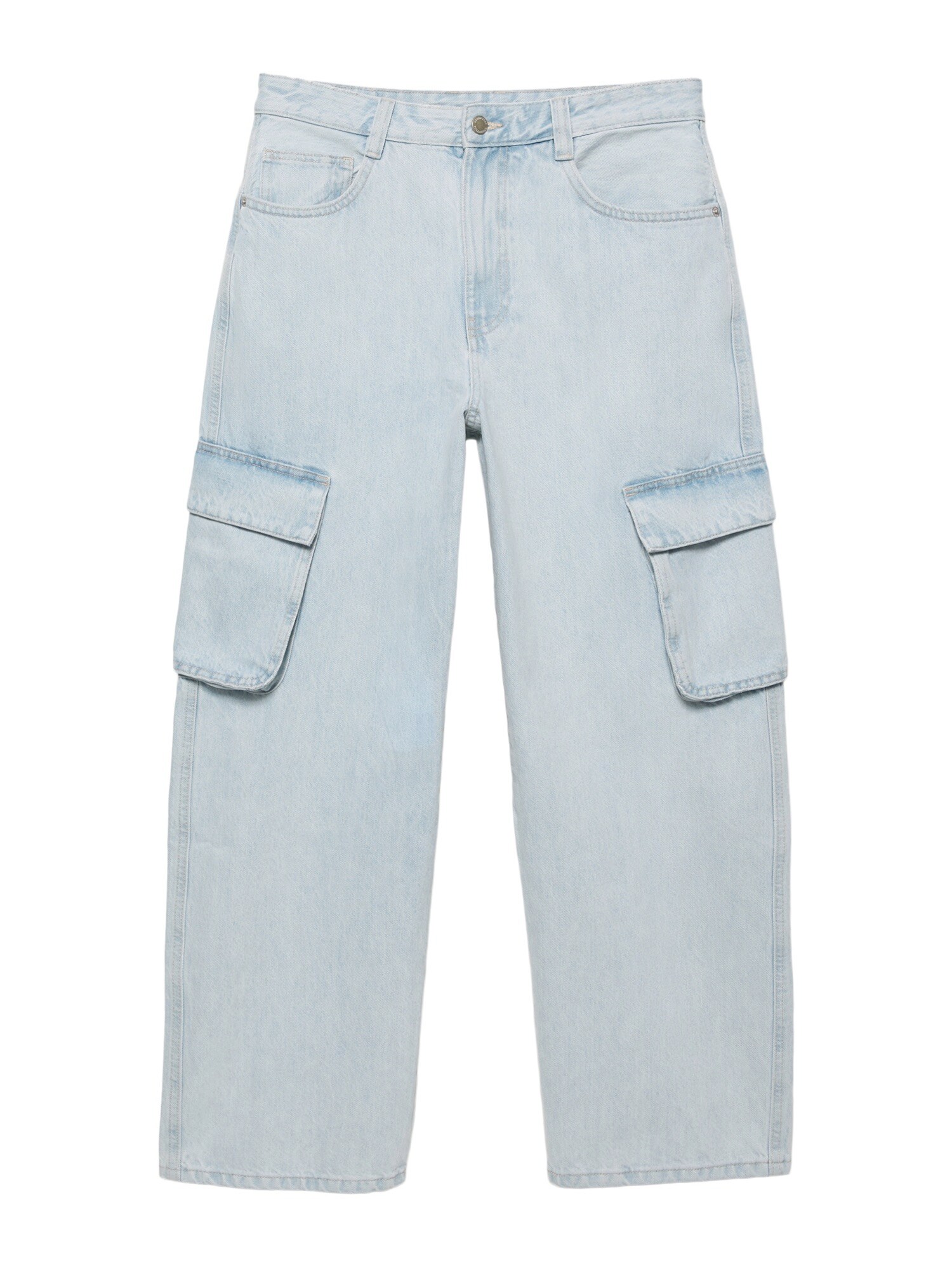 Pull&Bear Pantaloni eleganți  albastru deschis