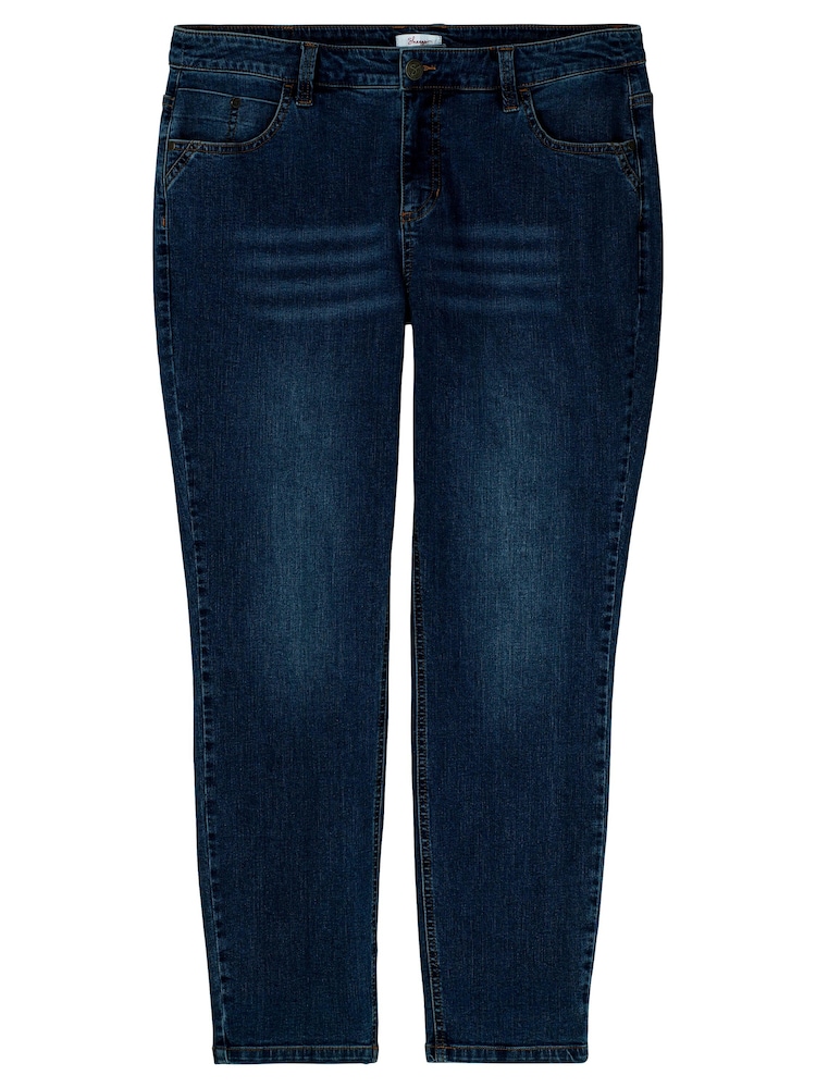 SHEEGO Jeans Damen Größe 32/34 blue denim
