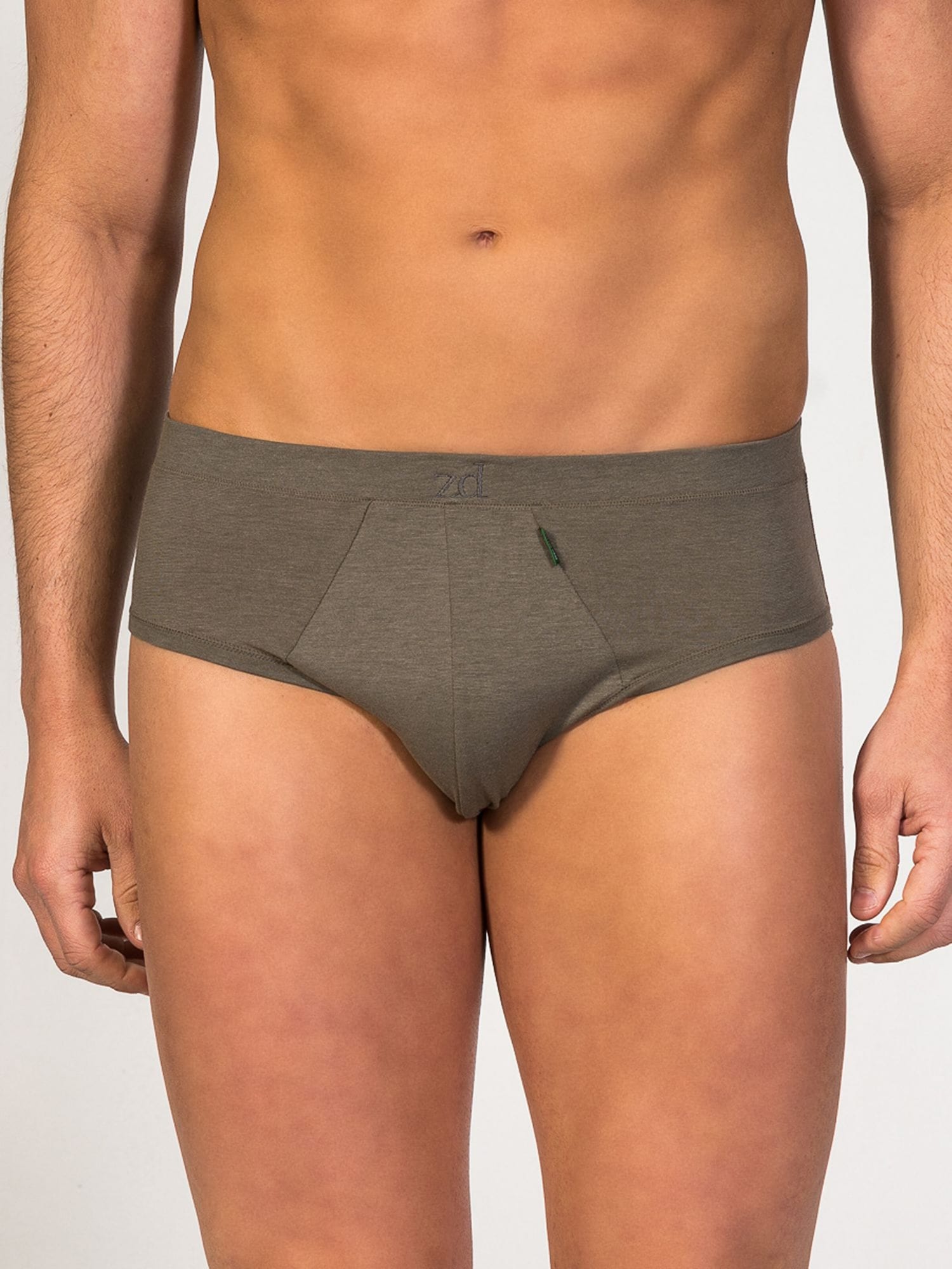 zd ZERO DEFECTS Braga 'Mercurio Soy fiber'  verde oscuro