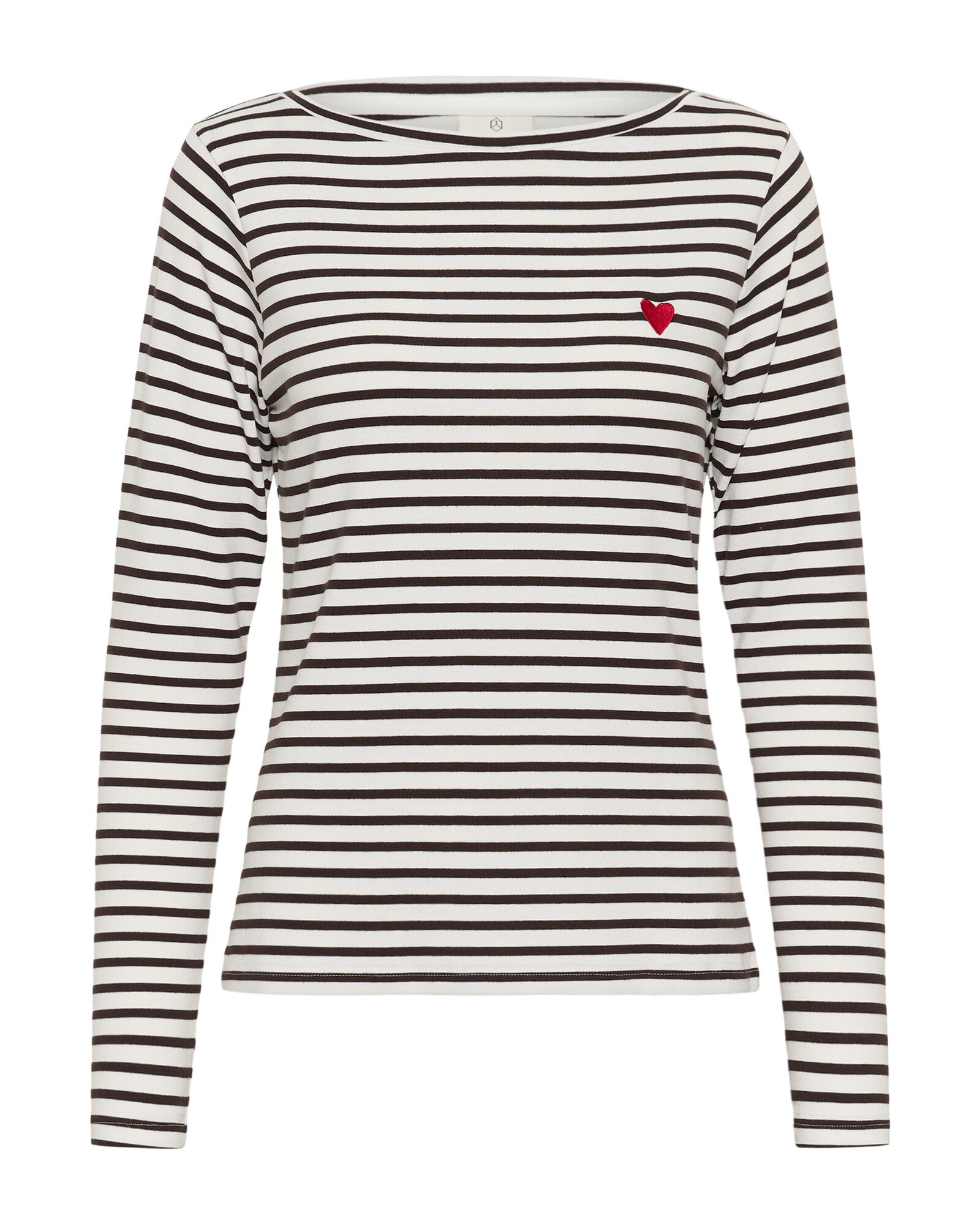 Kaffe Camiseta  rojo vivo / negro / offwhite