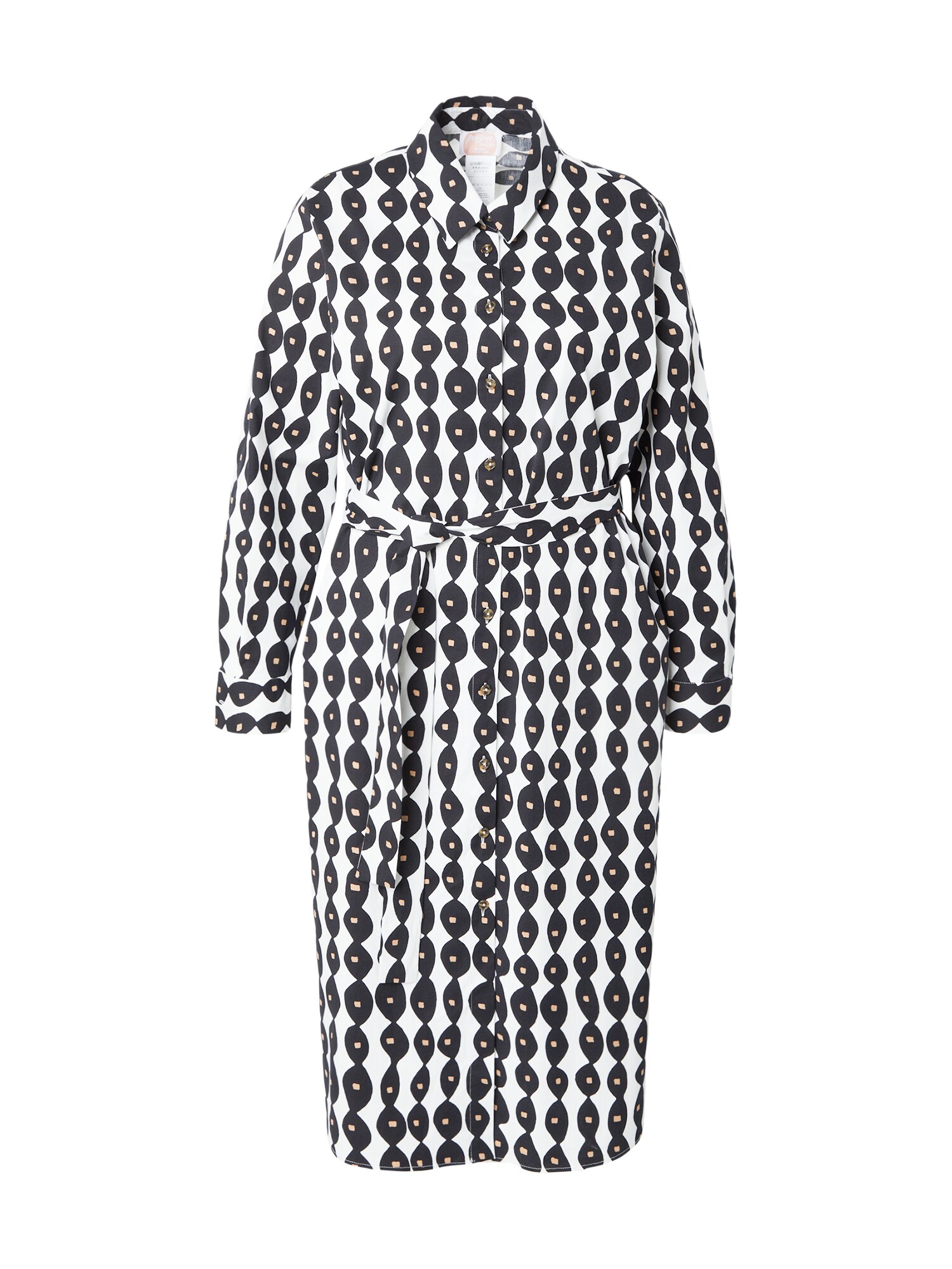 Persona by Marina Rinaldi Rochie 'Fresia'  bej / negru / alb
