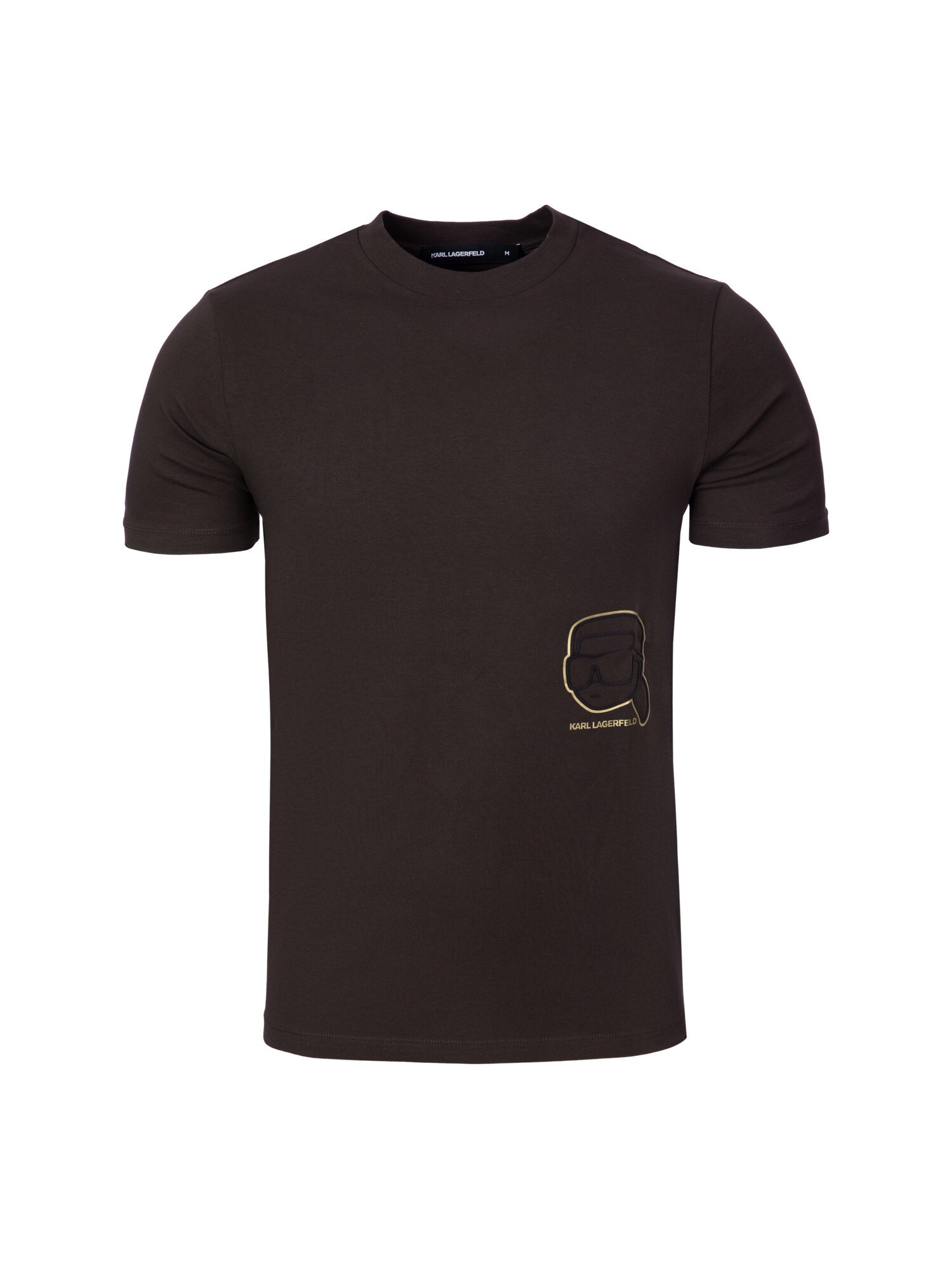 Karl Lagerfeld Camiseta  marfil / marrón oscuro
