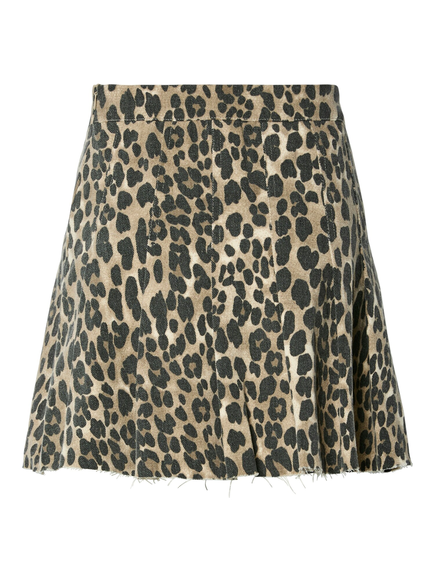 PIECES Fustă PCJUNIA  bej / maro / negru