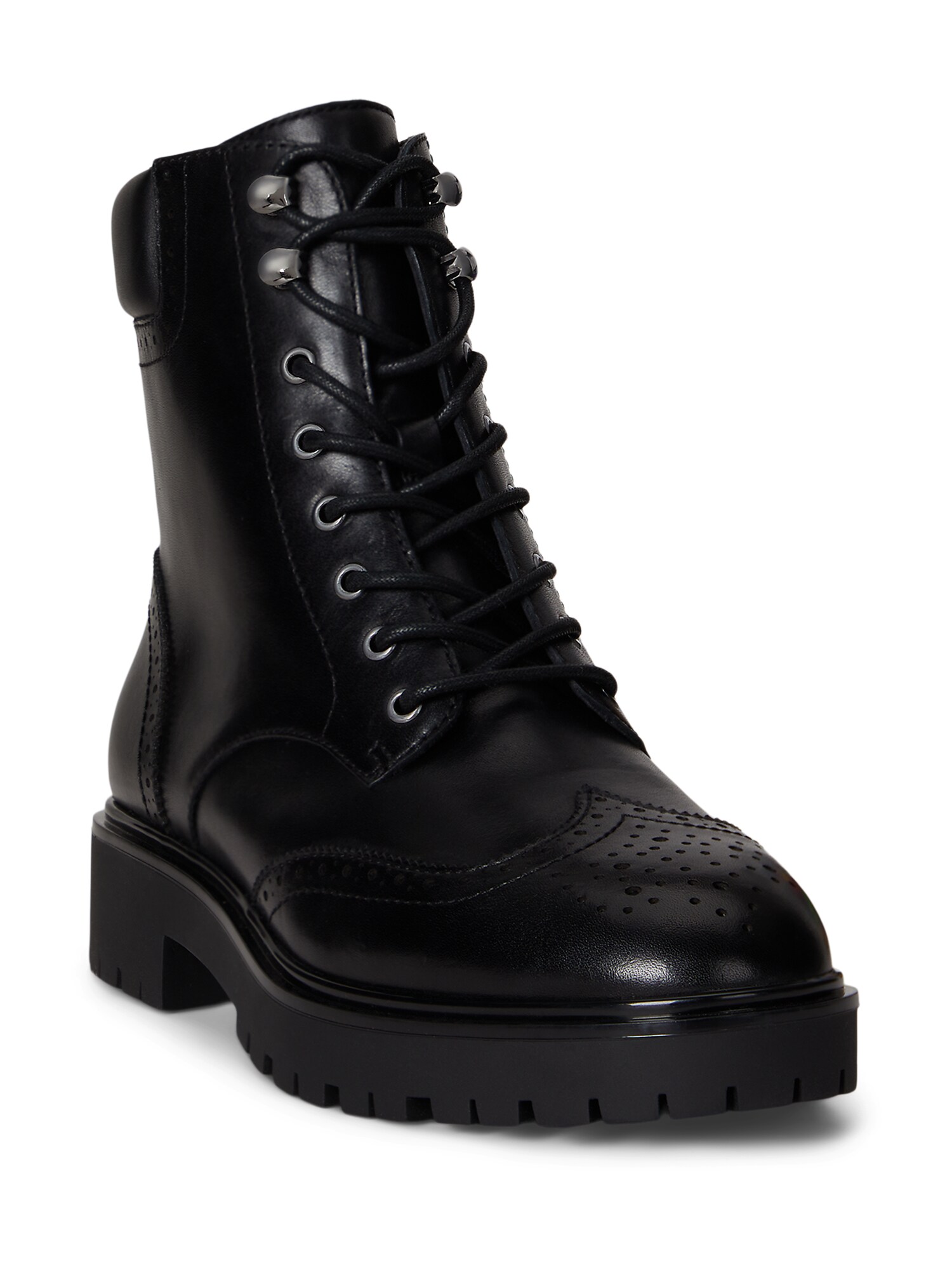 Lauren Ralph Lauren Botines con cordones 'ALYSN'  negro