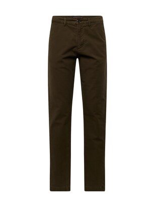 Tommy Hilfiger Chino ‘CHELSEA’ Donkergroen