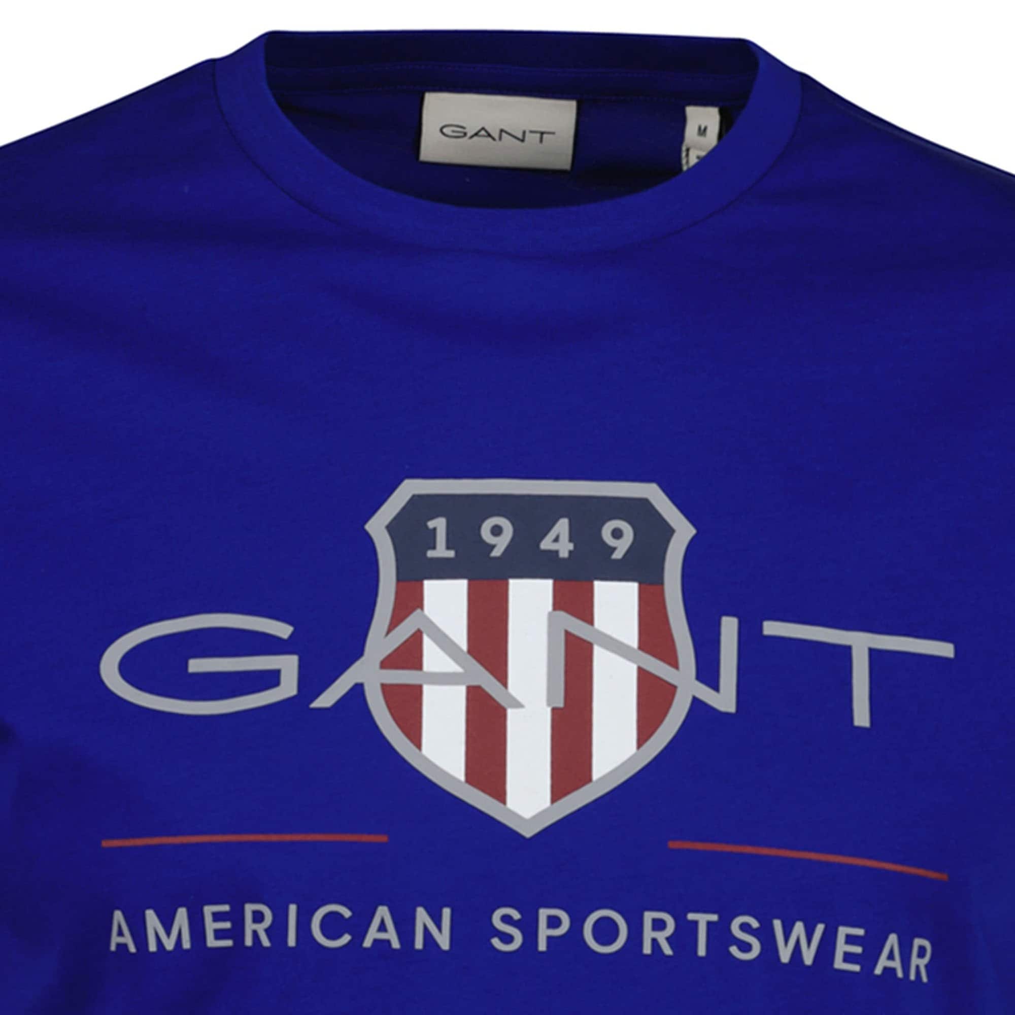 GANT Camiseta  azul – imagen 3