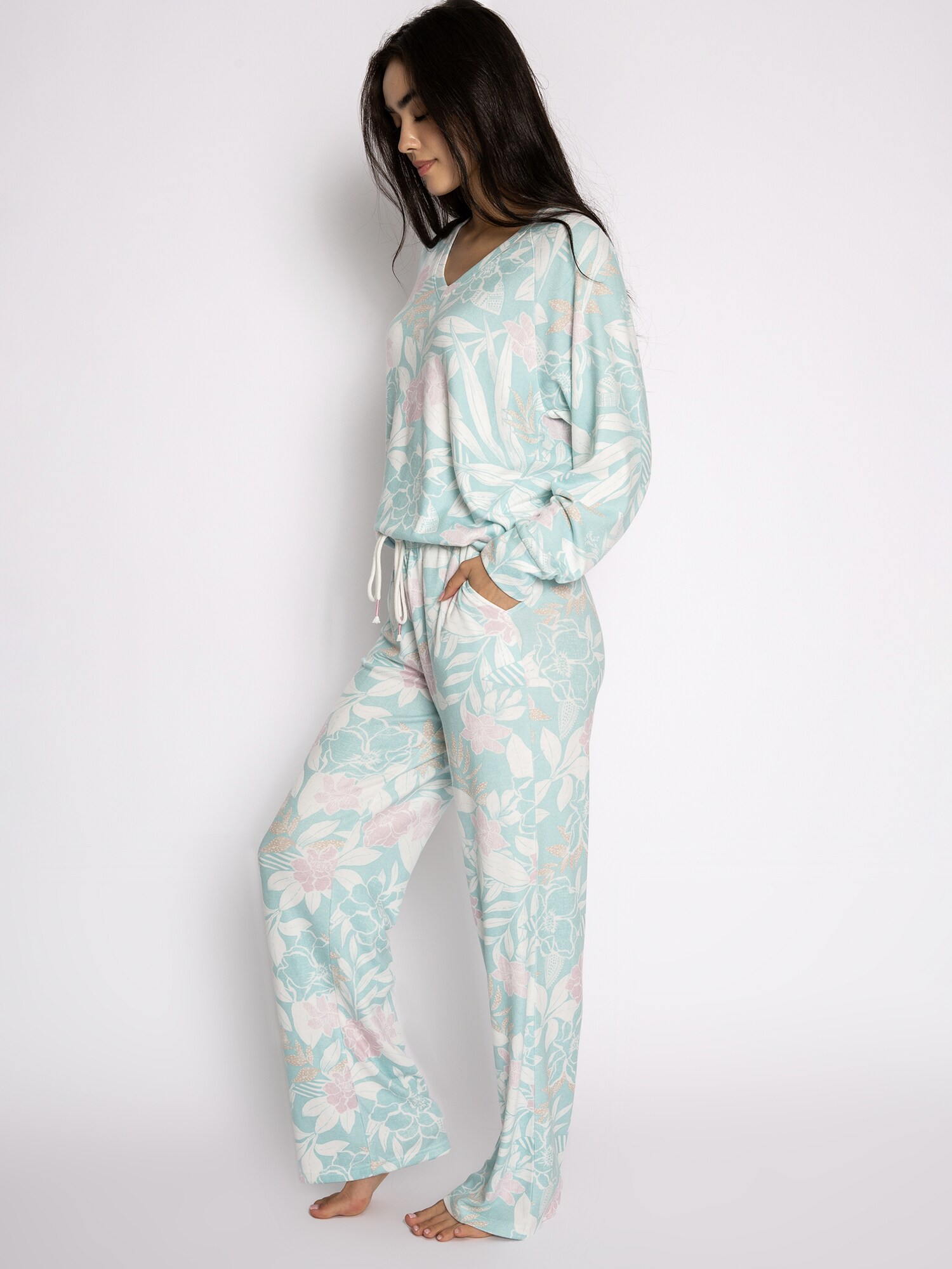 Thumbnail - PJ Salvage Pyjamahose  pant - Peachy Party